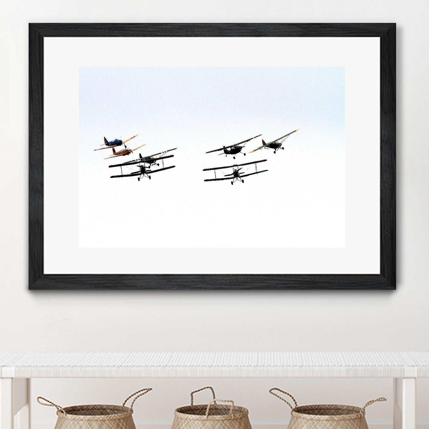 Planes by Pexels on GIANT ART - white photography planes