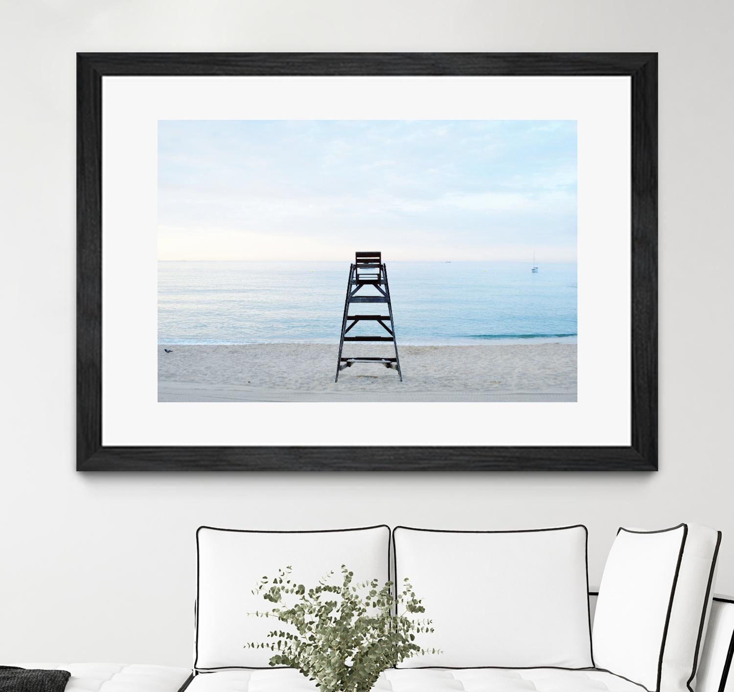 Off duty by Pexels on GIANT ART - white sea scene