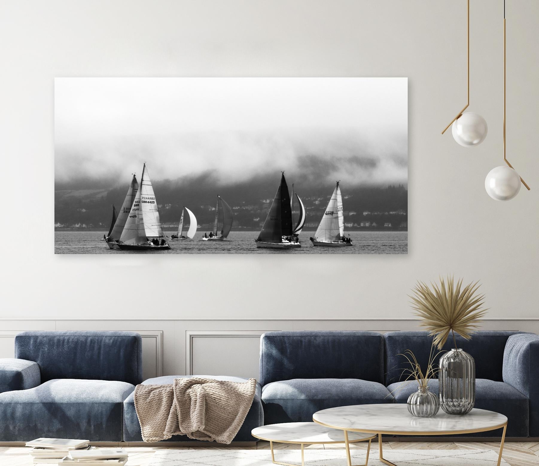 Sail away by Pexels on GIANT ART - white nautical