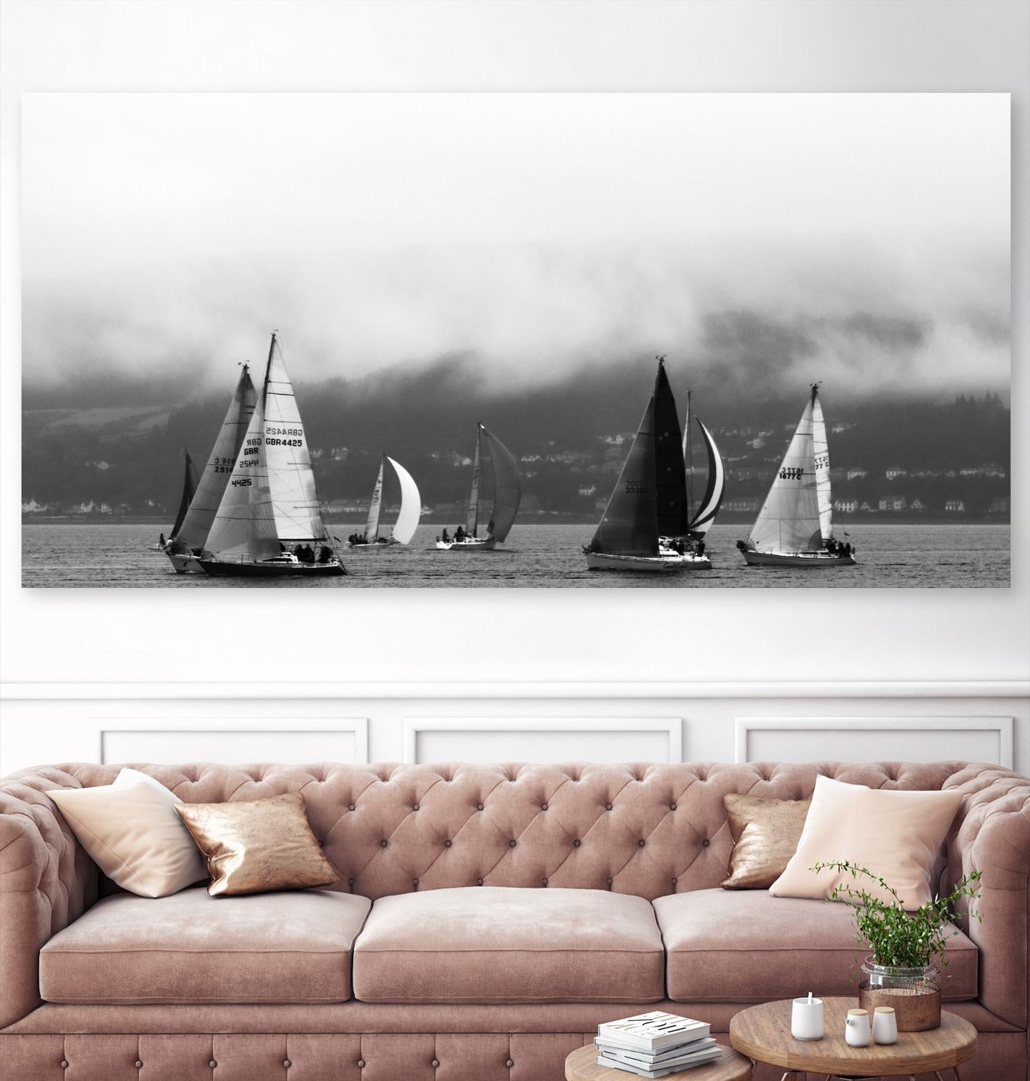 Sail away by Pexels on GIANT ART - white nautical