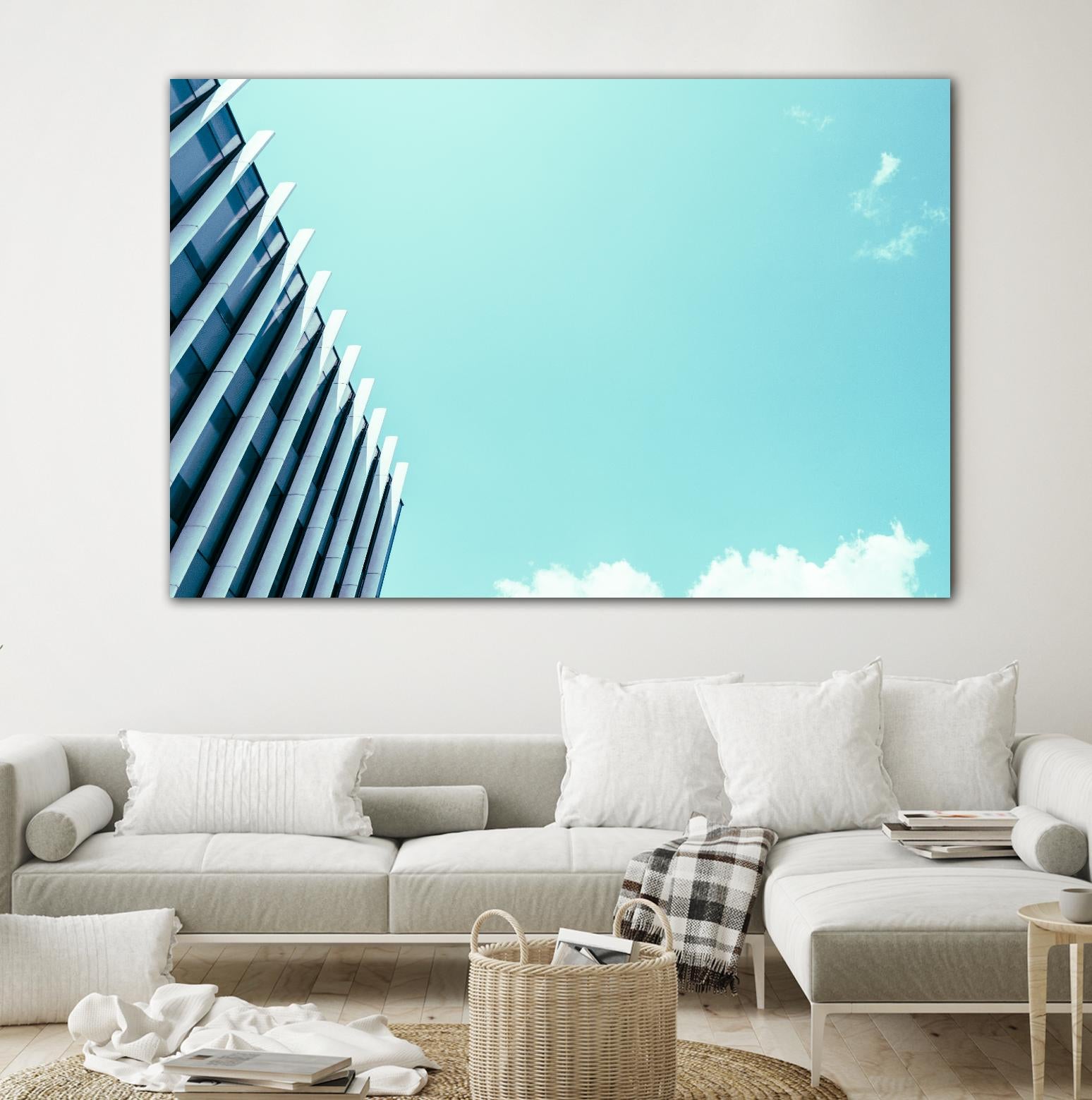 Façade III by Pexels on GIANT ART - white architectural