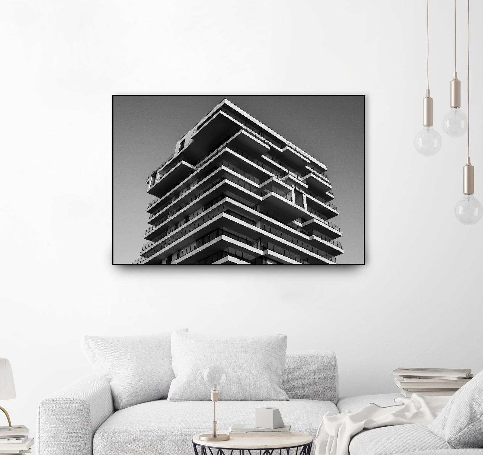 Architectural tower by Pexels on GIANT ART - white architectural