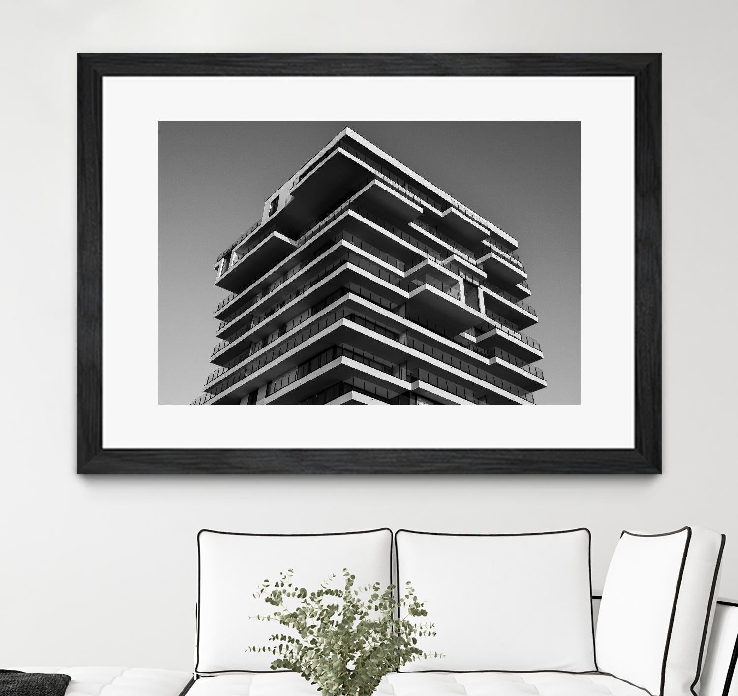 Architectural tower by Pexels on GIANT ART - white architectural