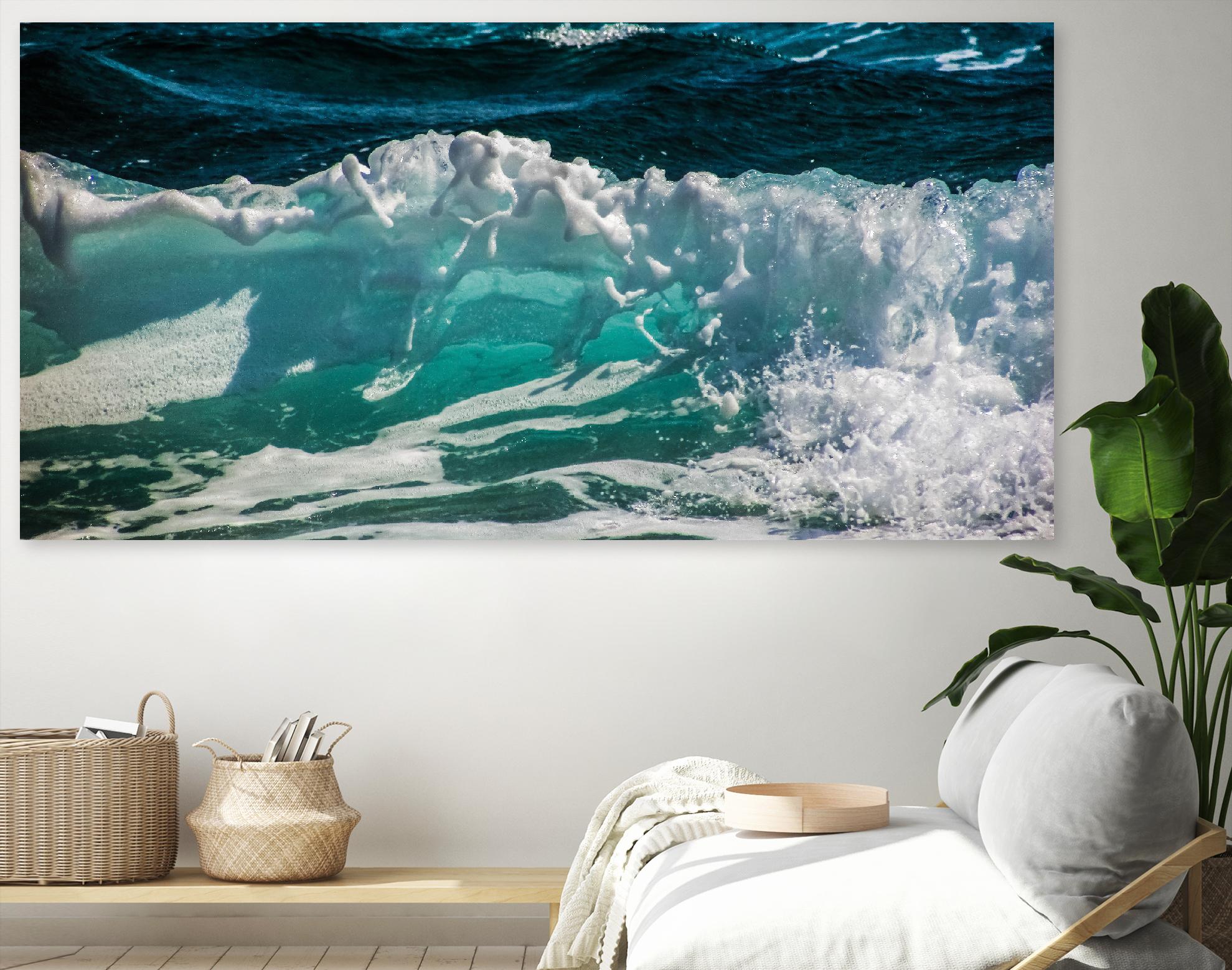 Broken waves by Pexels on GIANT ART - white sea scene