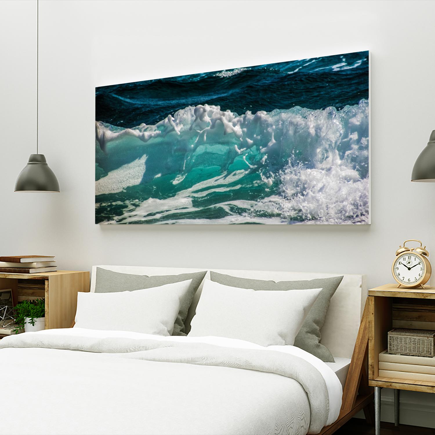 Broken waves by Pexels on GIANT ART - white sea scene