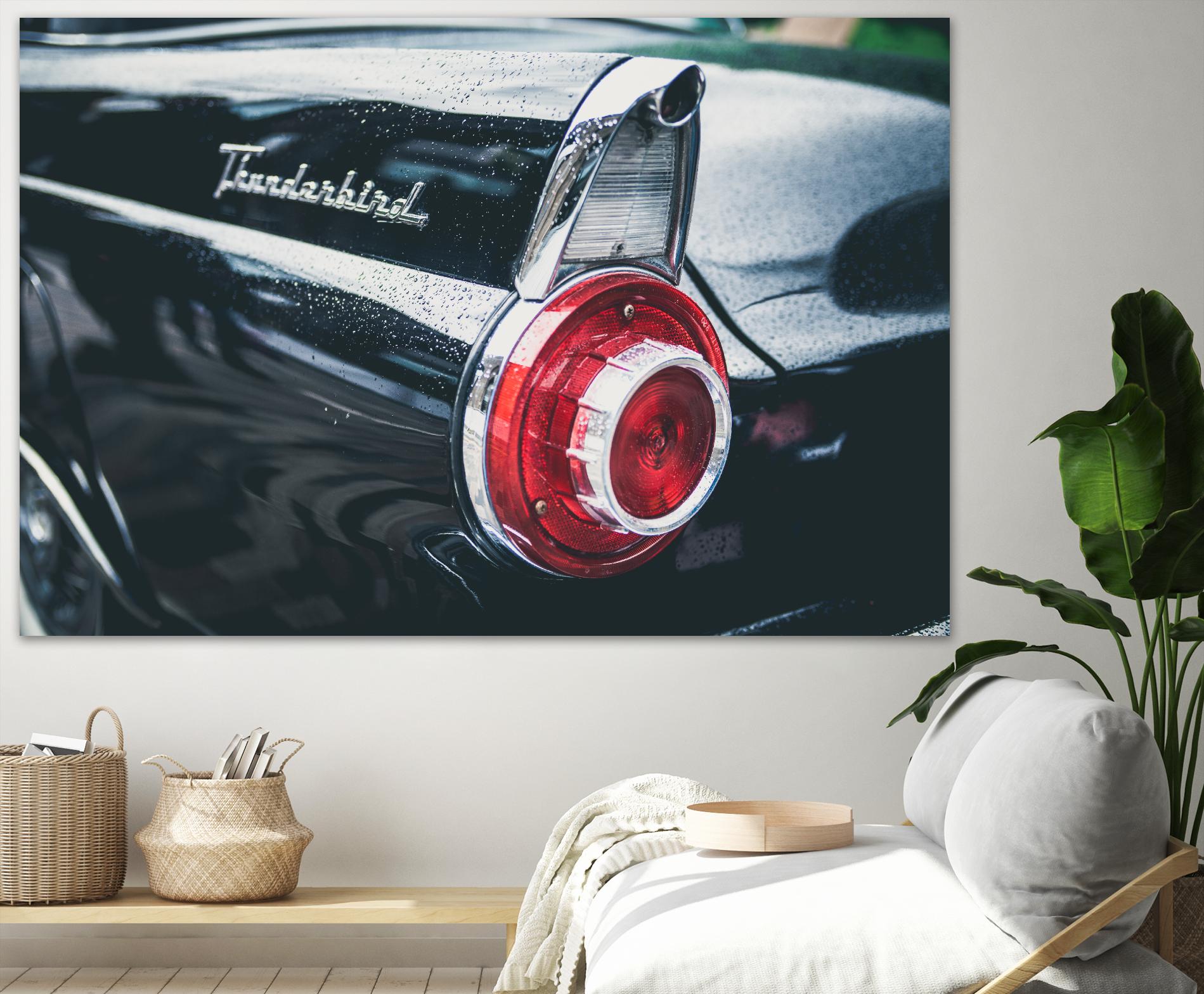 Thunderbird by Pexels on GIANT ART - red vehicle