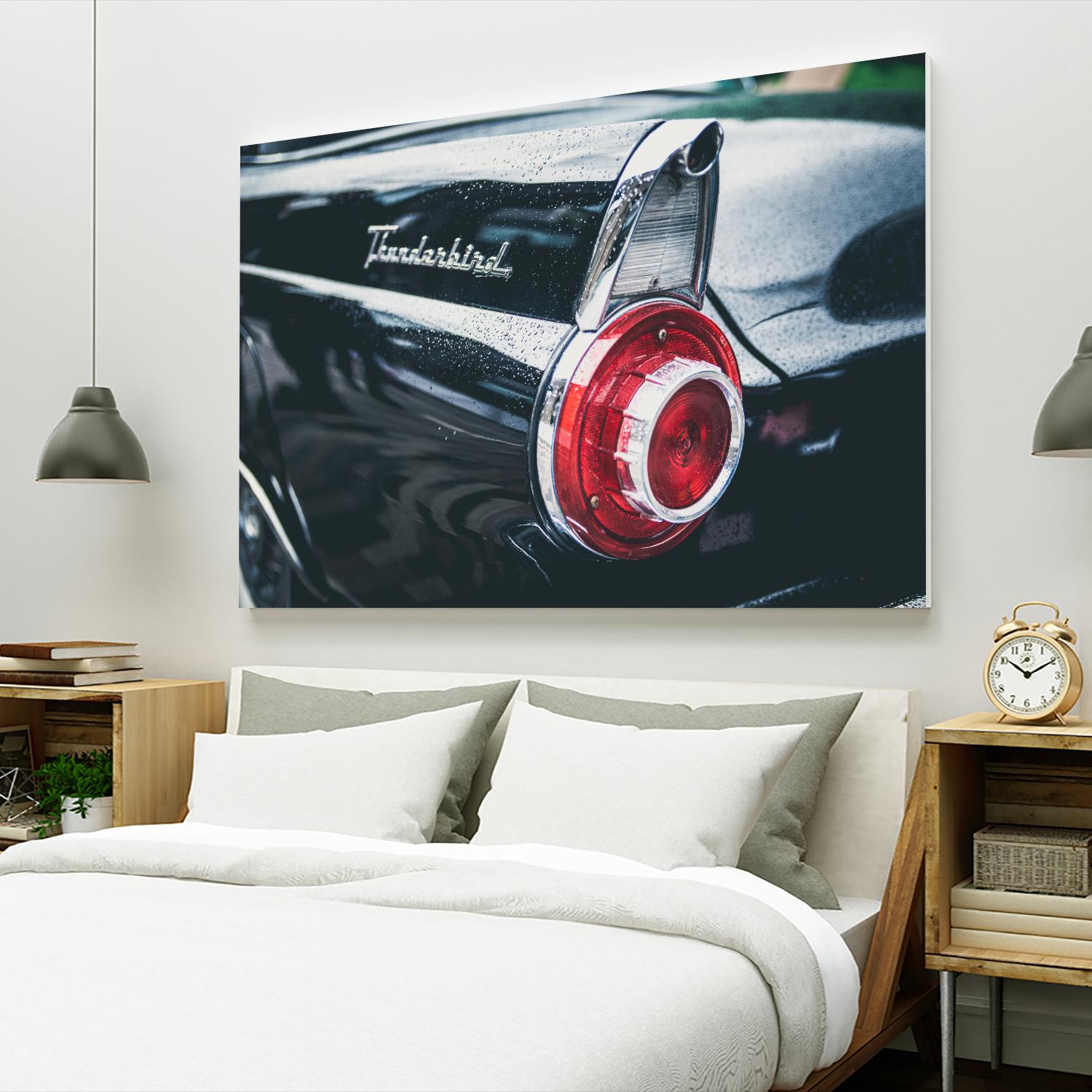 Thunderbird by Pexels on GIANT ART - red vehicle