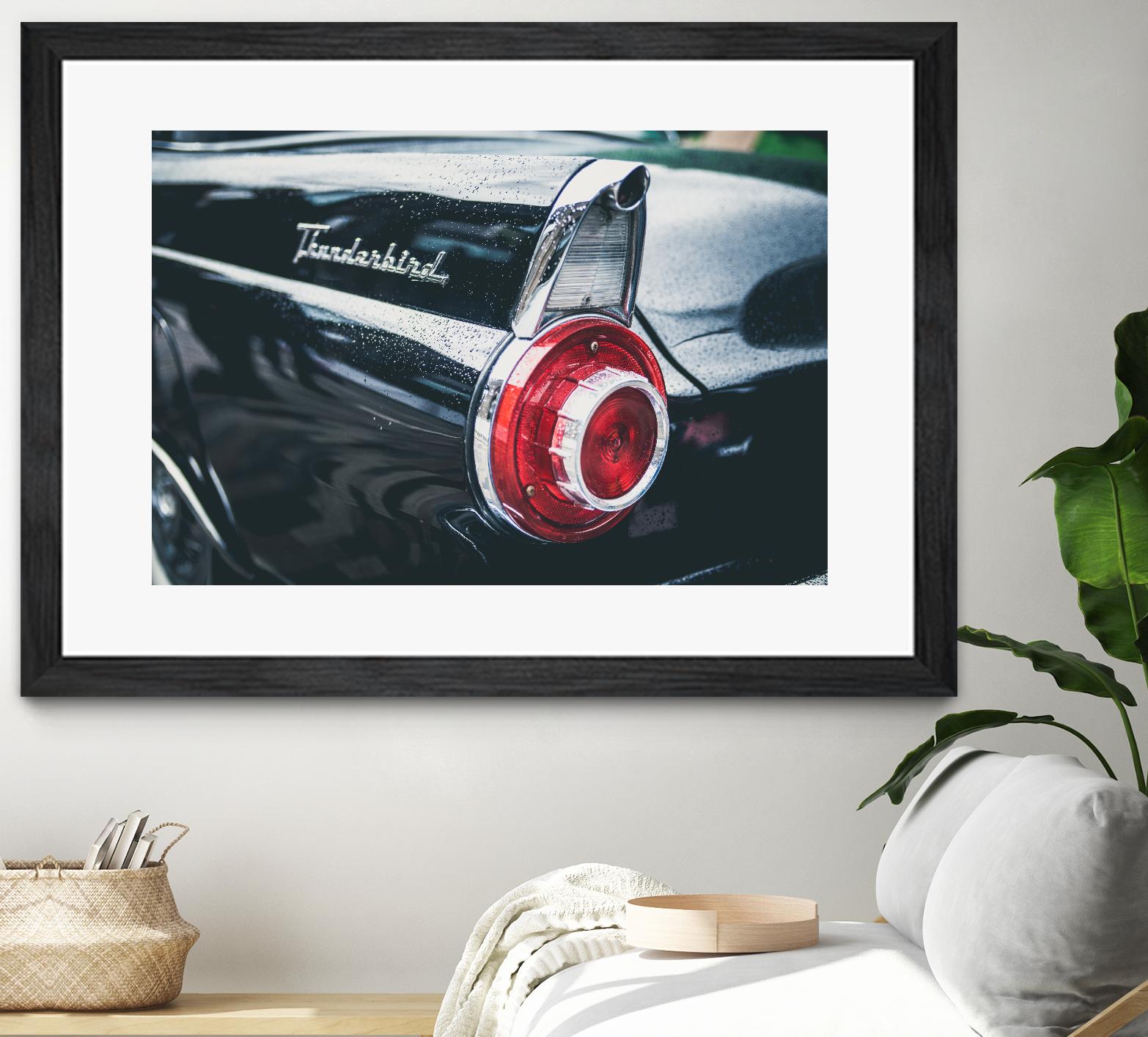 Thunderbird by Pexels on GIANT ART - red vehicle