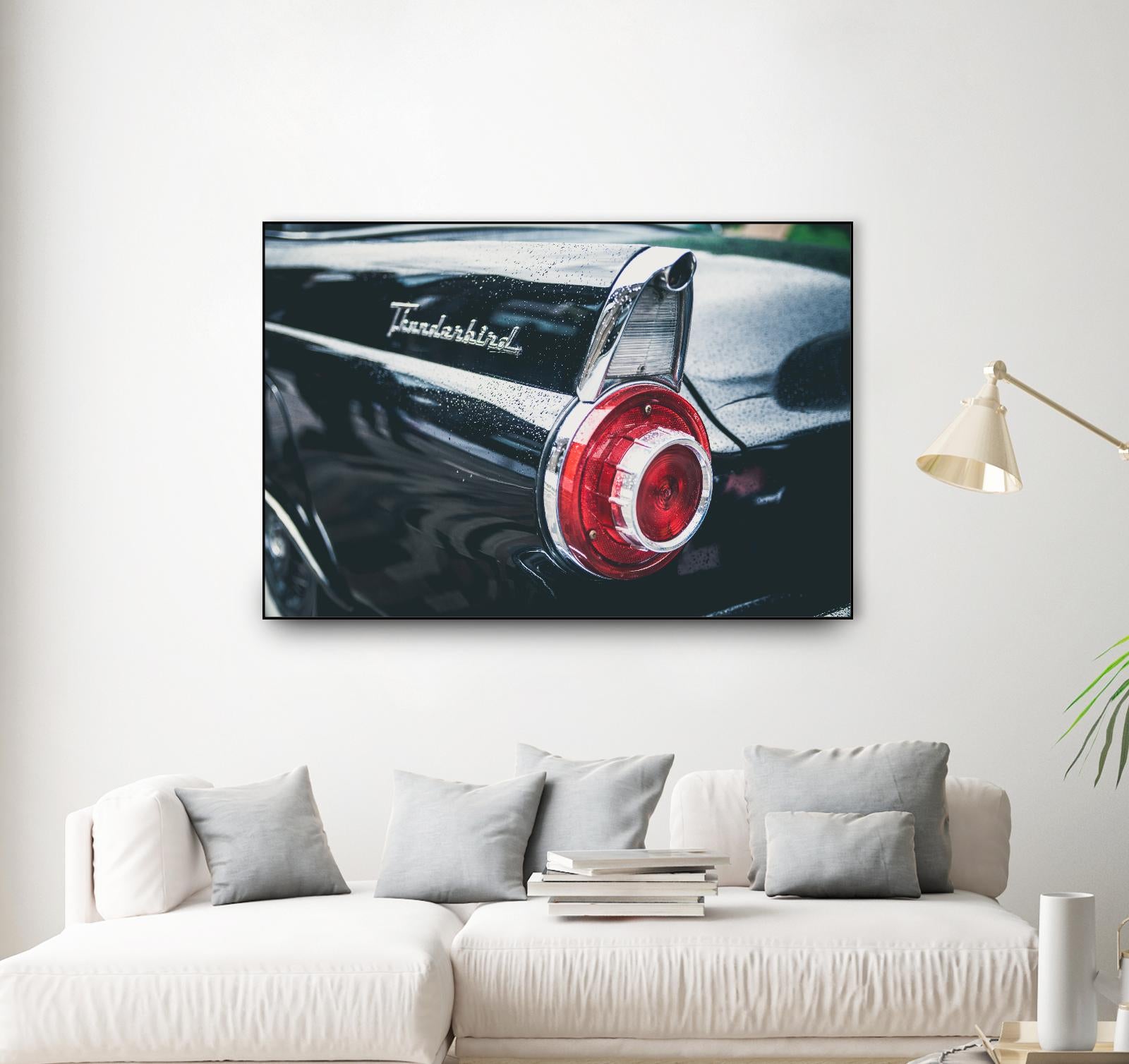 Thunderbird by Pexels on GIANT ART - red vehicle