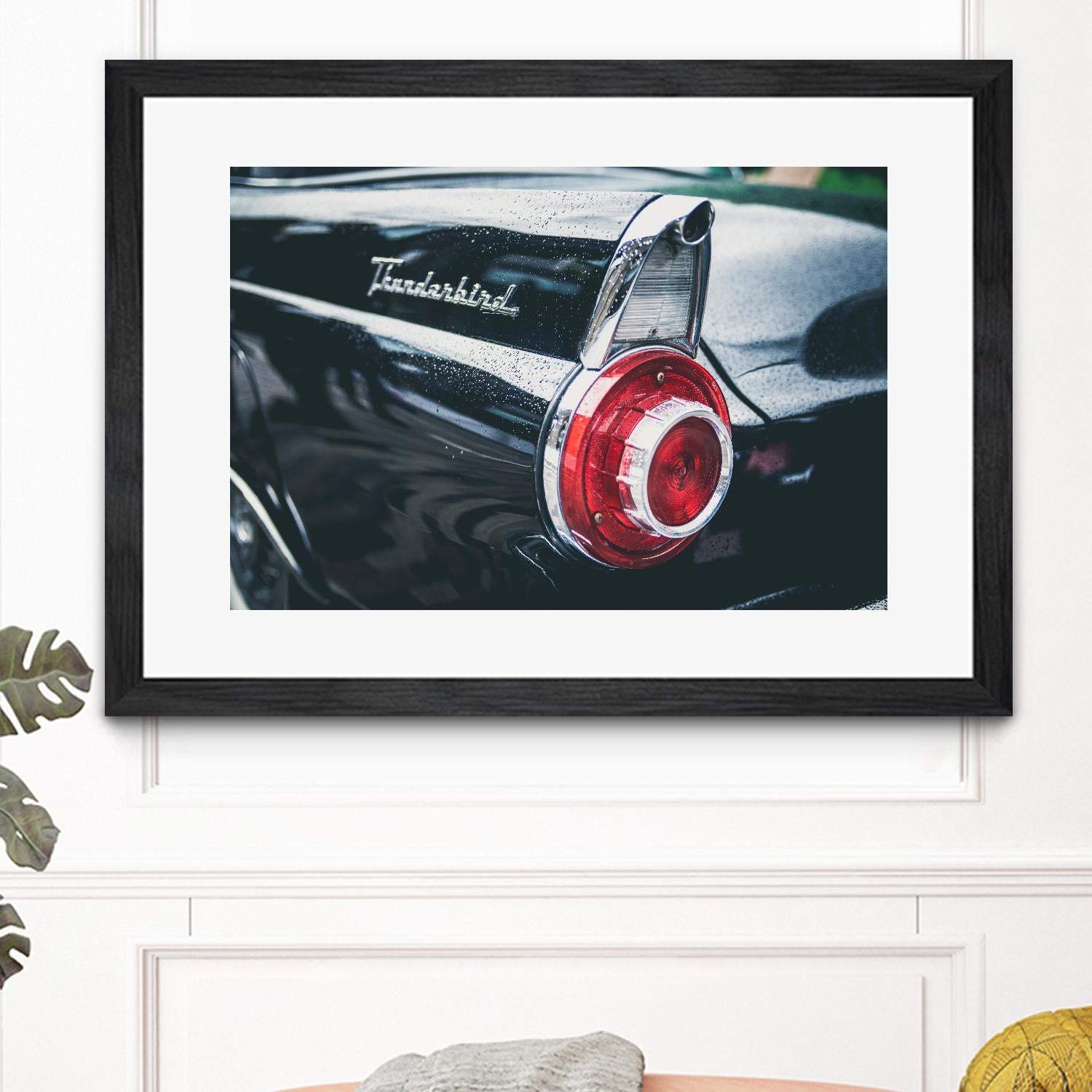 Thunderbird by Pexels on GIANT ART - red vehicle