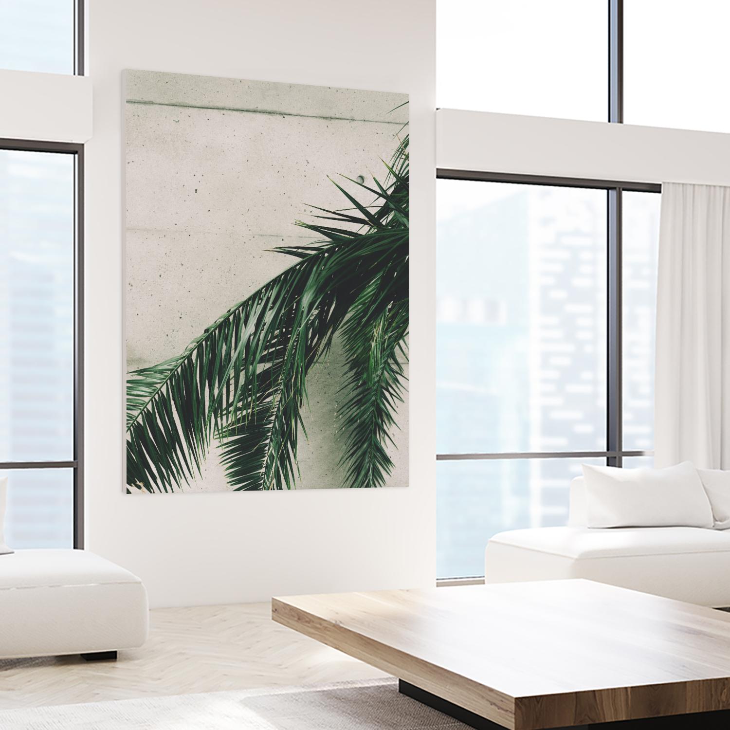 Tropical leaves by Pexels on GIANT ART - beige tropical