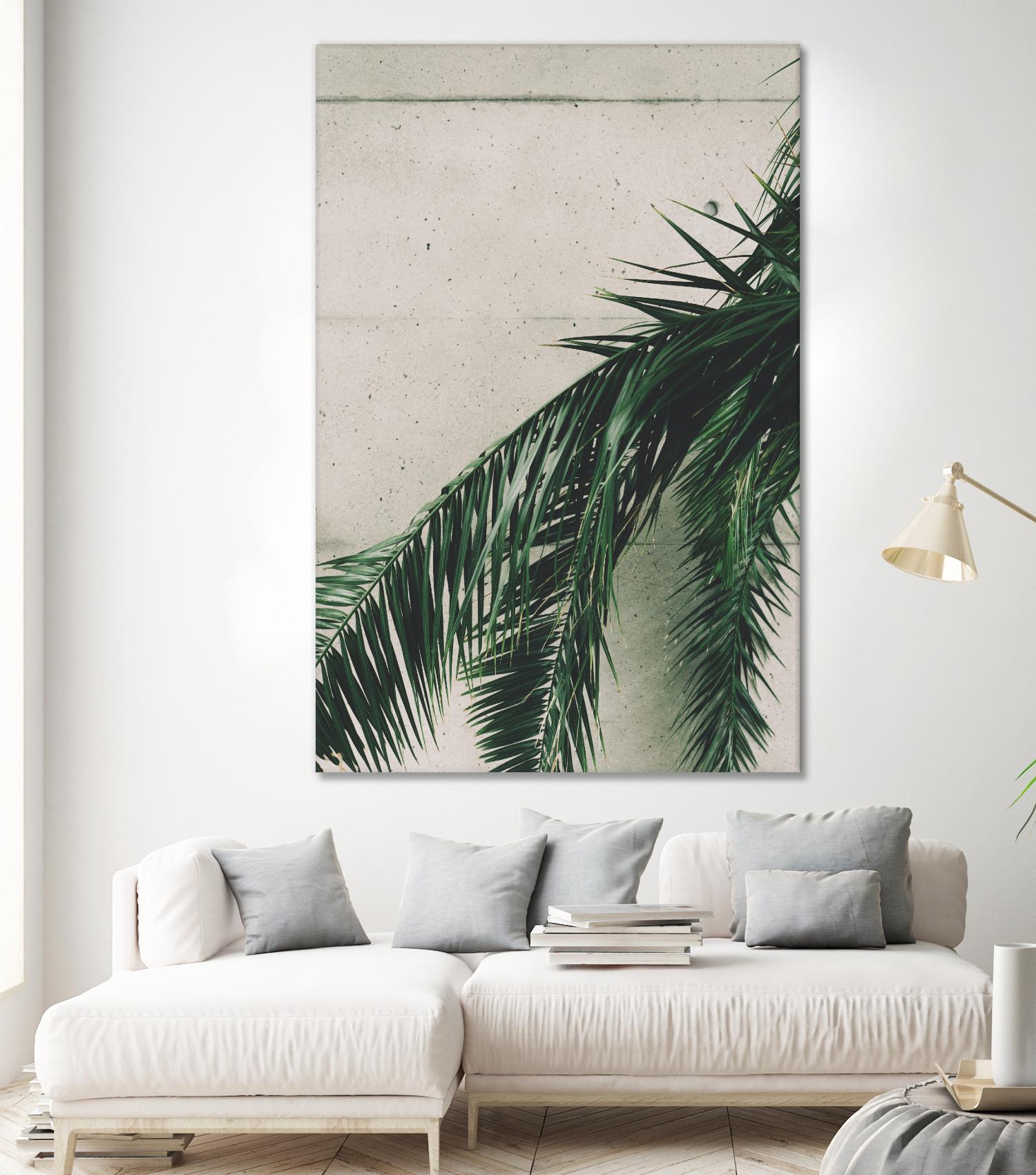 Tropical leaves by Pexels on GIANT ART - beige tropical