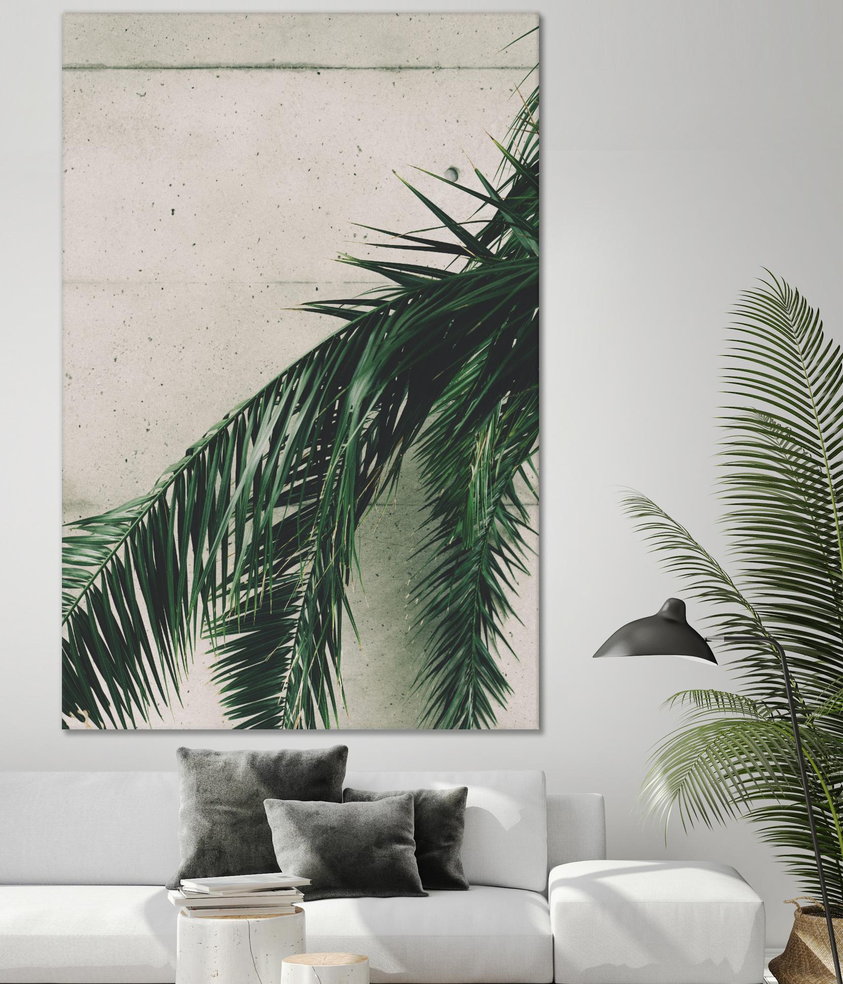 Tropical leaves by Pexels on GIANT ART - beige tropical