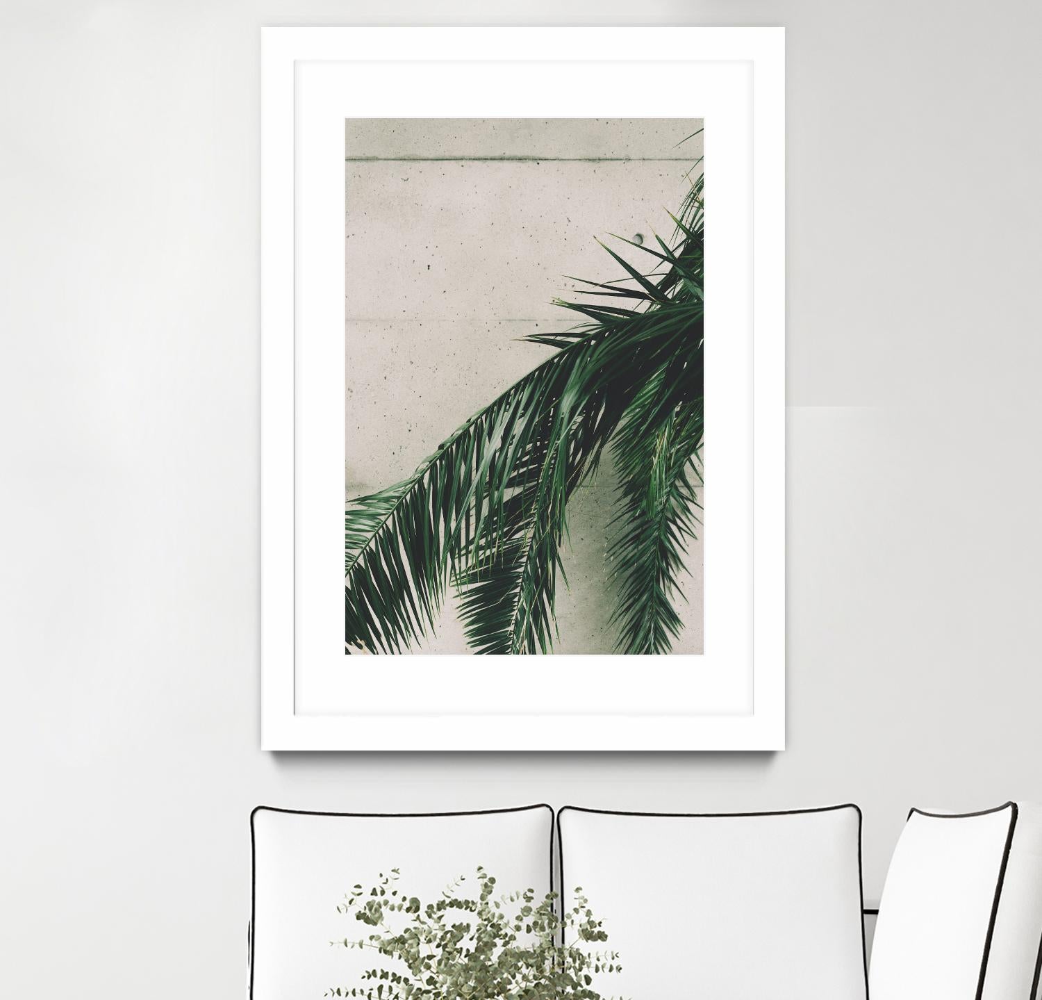 Tropical leaves by Pexels on GIANT ART - beige tropical