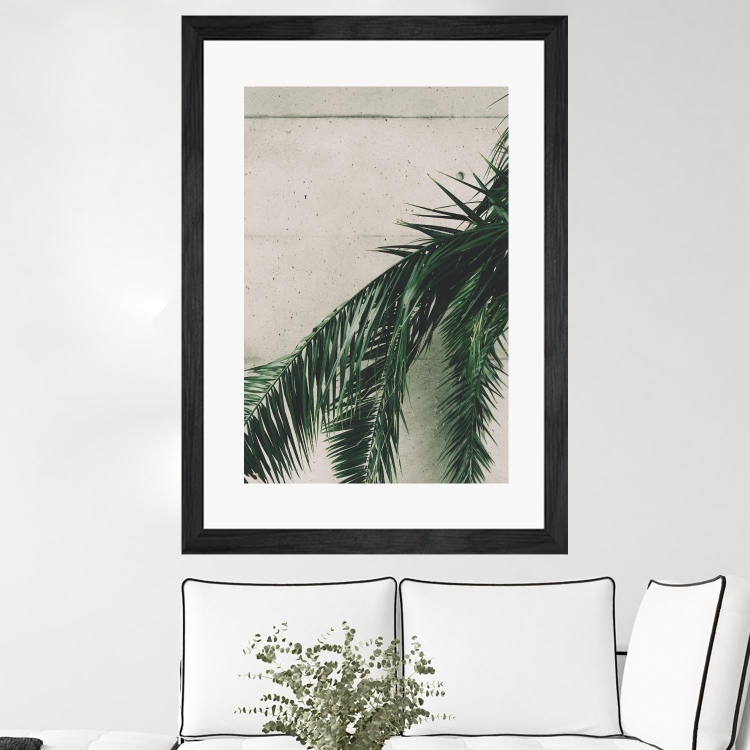 Tropical leaves by Pexels on GIANT ART - beige tropical