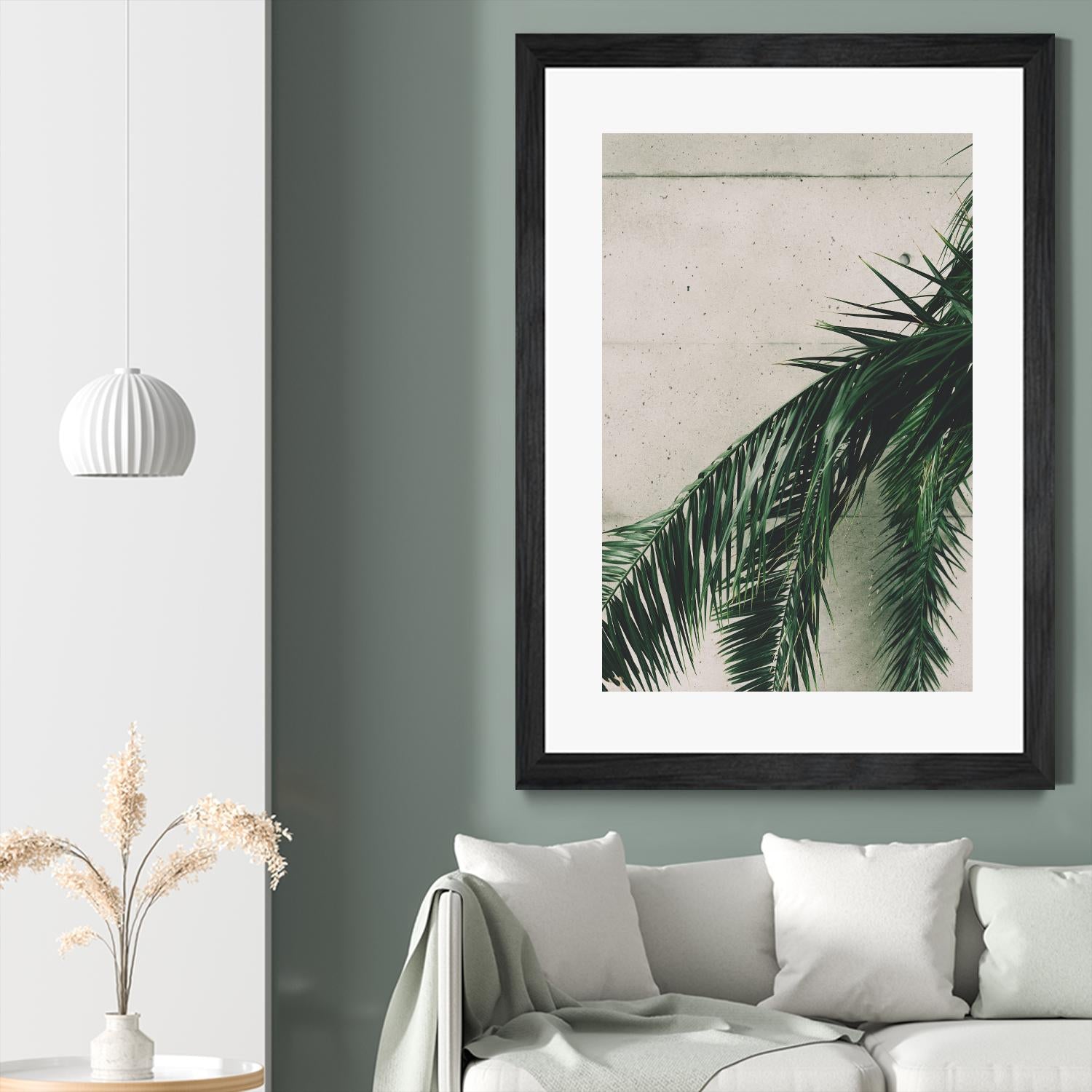 Tropical leaves by Pexels on GIANT ART - beige tropical