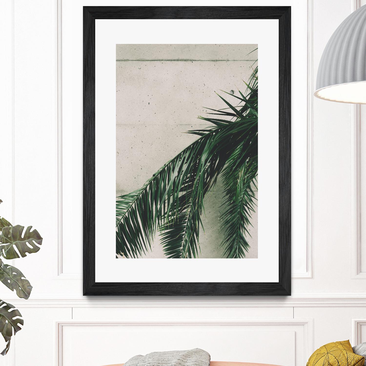 Tropical leaves by Pexels on GIANT ART - beige tropical