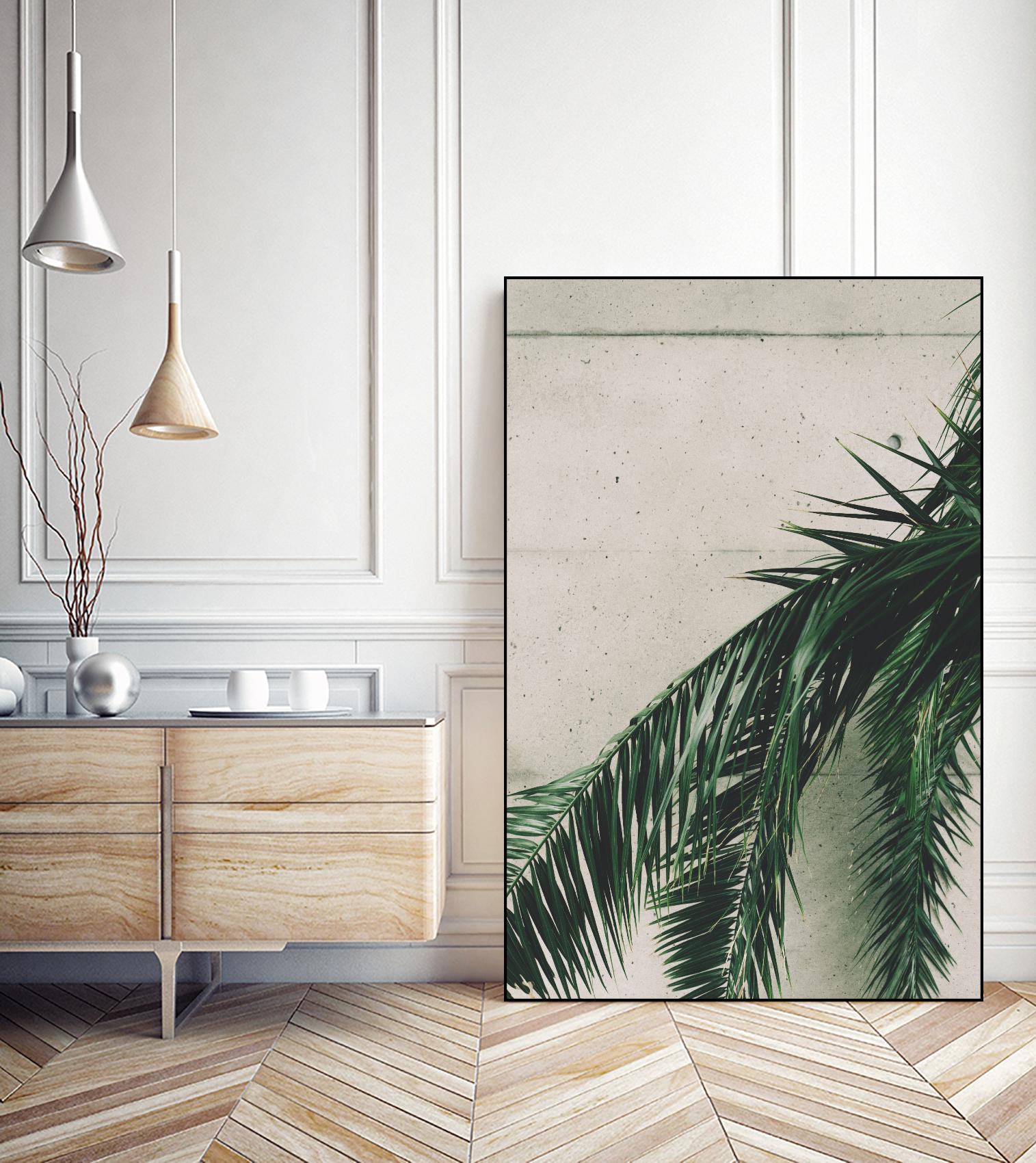Tropical leaves by Pexels on GIANT ART - beige tropical