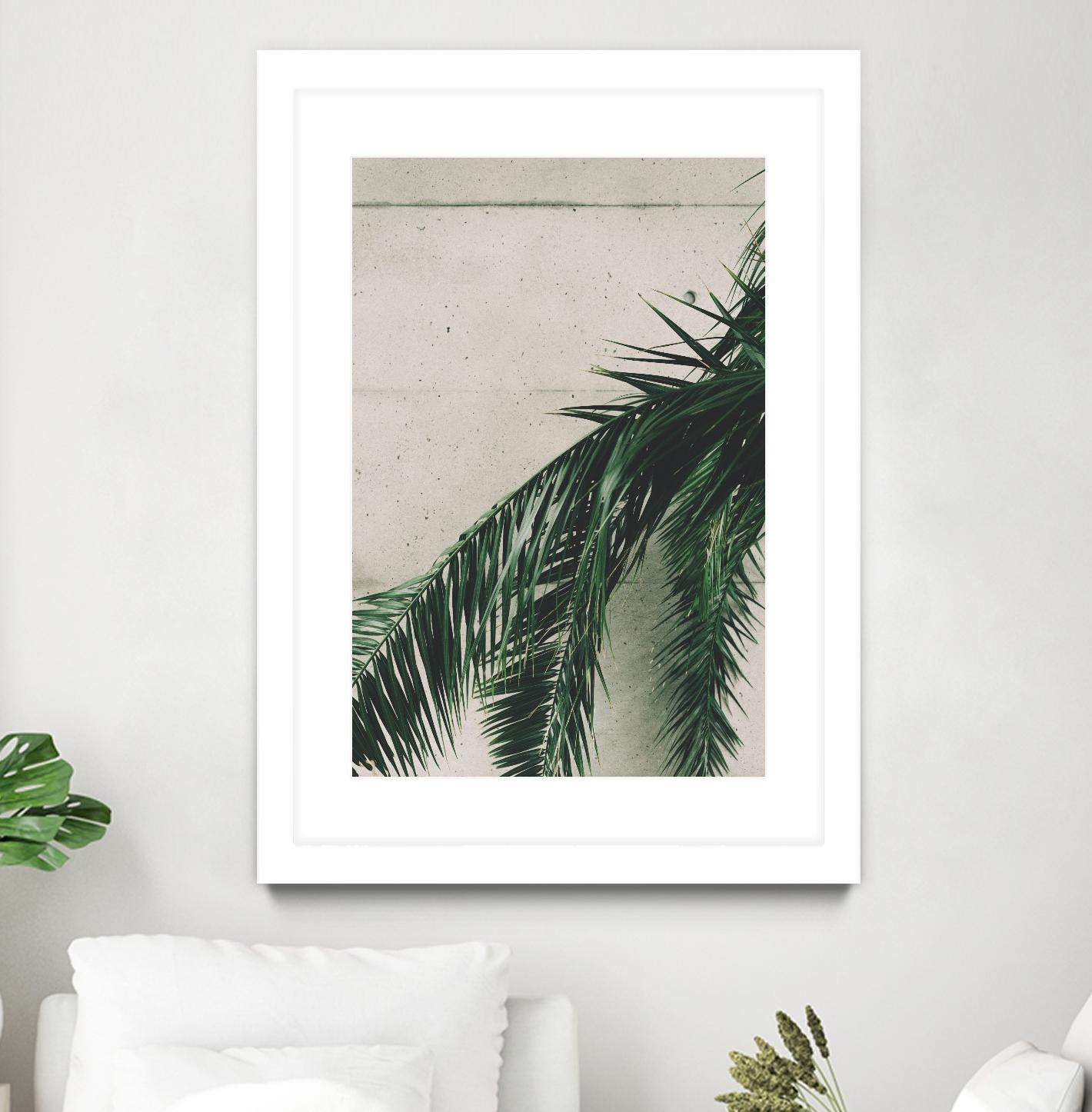 Tropical leaves by Pexels on GIANT ART - beige tropical