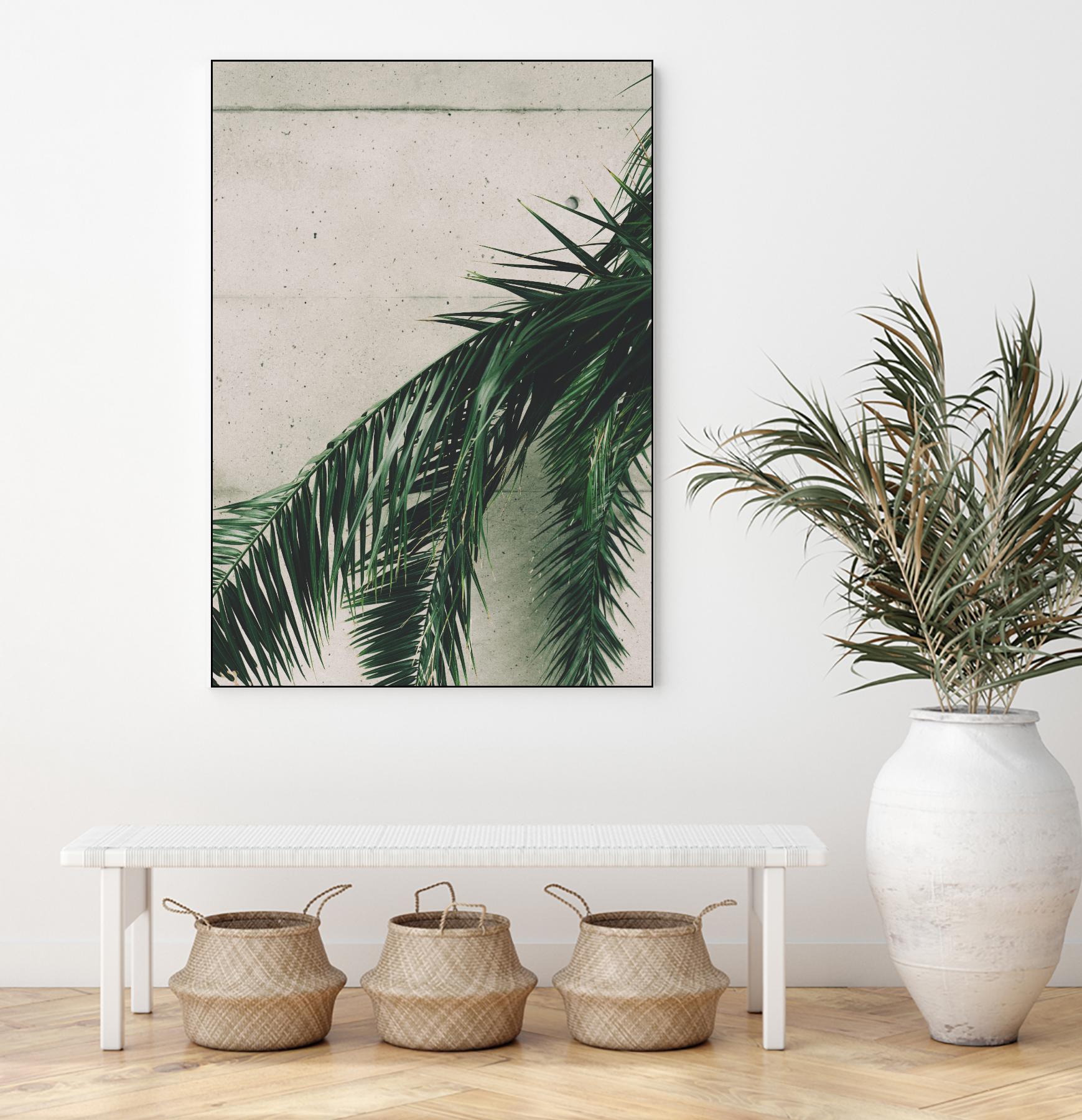 Tropical leaves by Pexels on GIANT ART - beige tropical