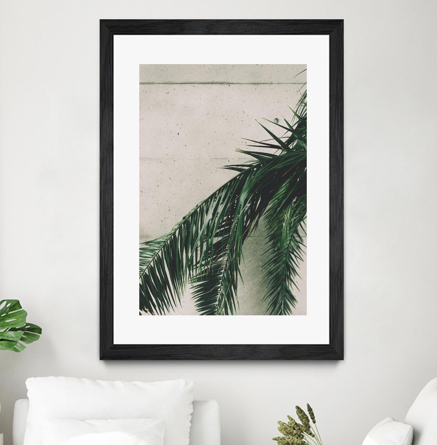 Tropical leaves by Pexels on GIANT ART - beige tropical