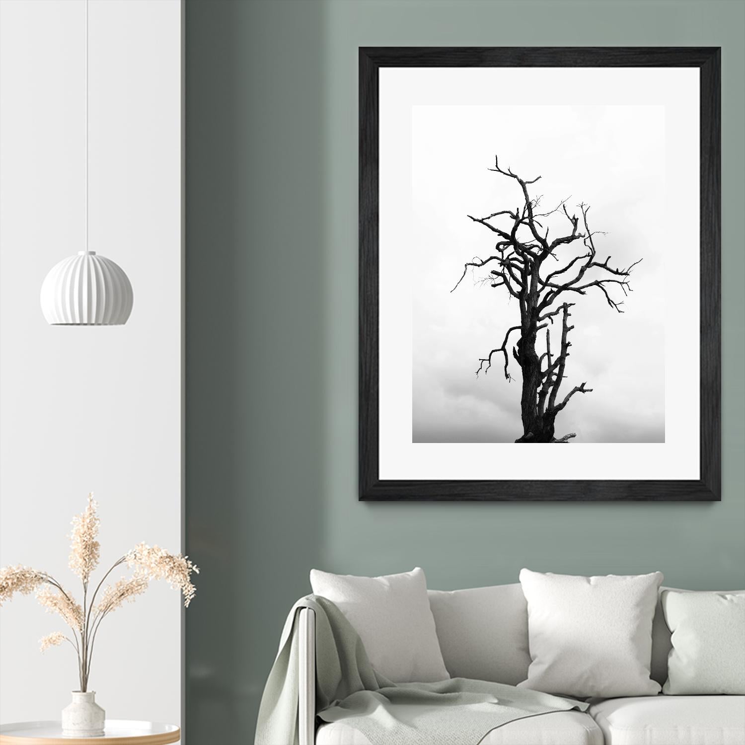 Dead tree by Pexels on GIANT ART - white trees