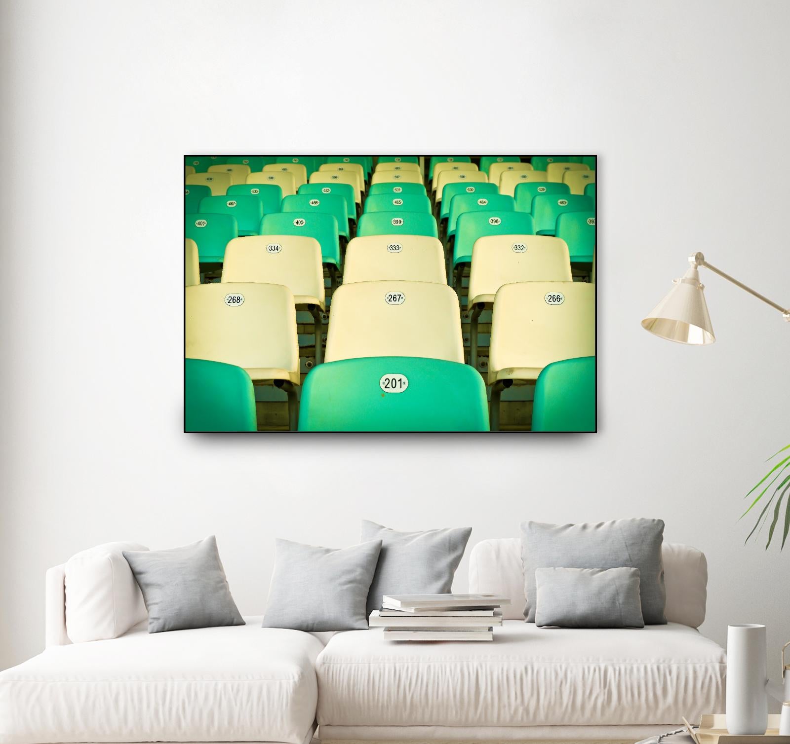 Stadium by Pexels on GIANT ART - yellow leisure