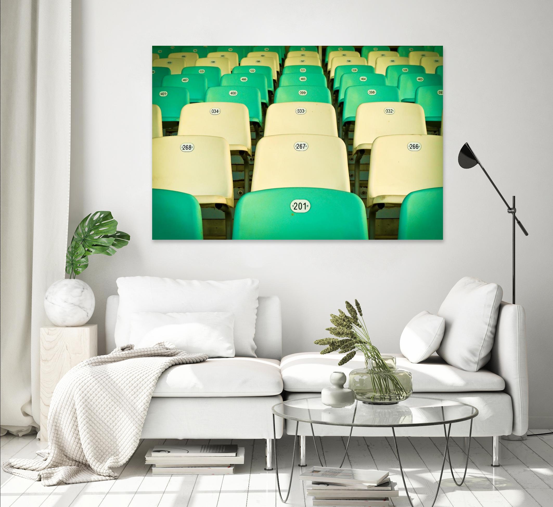 Stadium by Pexels on GIANT ART - yellow leisure