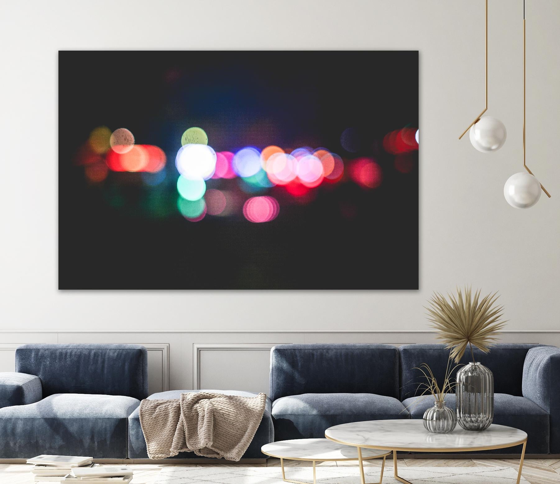 Lights by Pexels on GIANT ART - black leisure