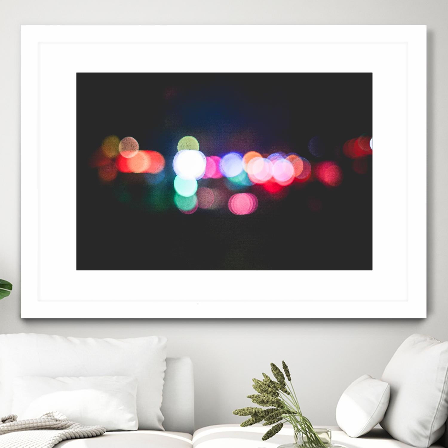 Lights by Pexels on GIANT ART - black leisure