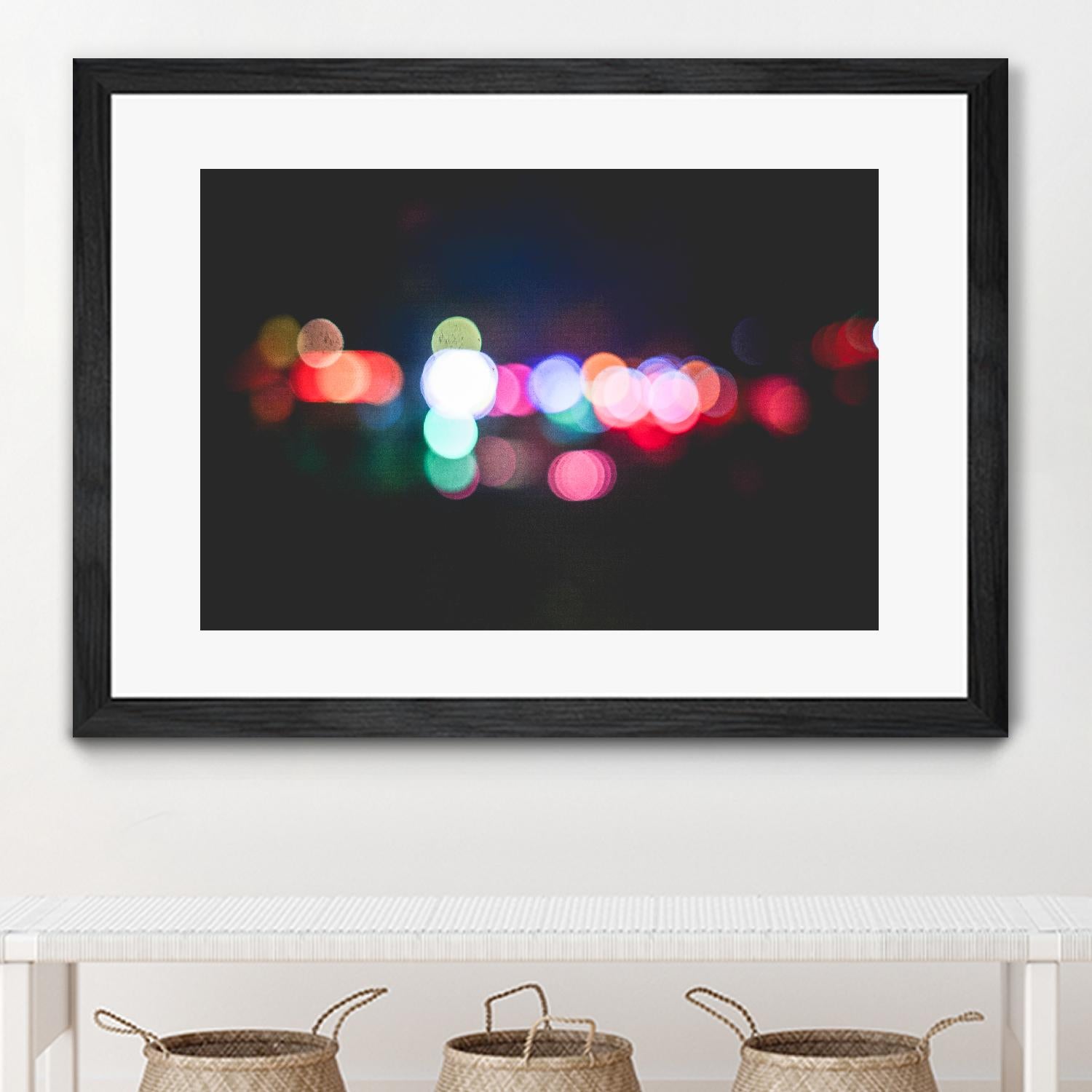 Lights by Pexels on GIANT ART - black leisure