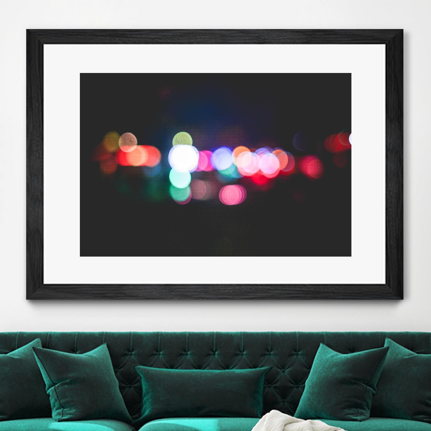 Lights by Pexels on GIANT ART - black leisure