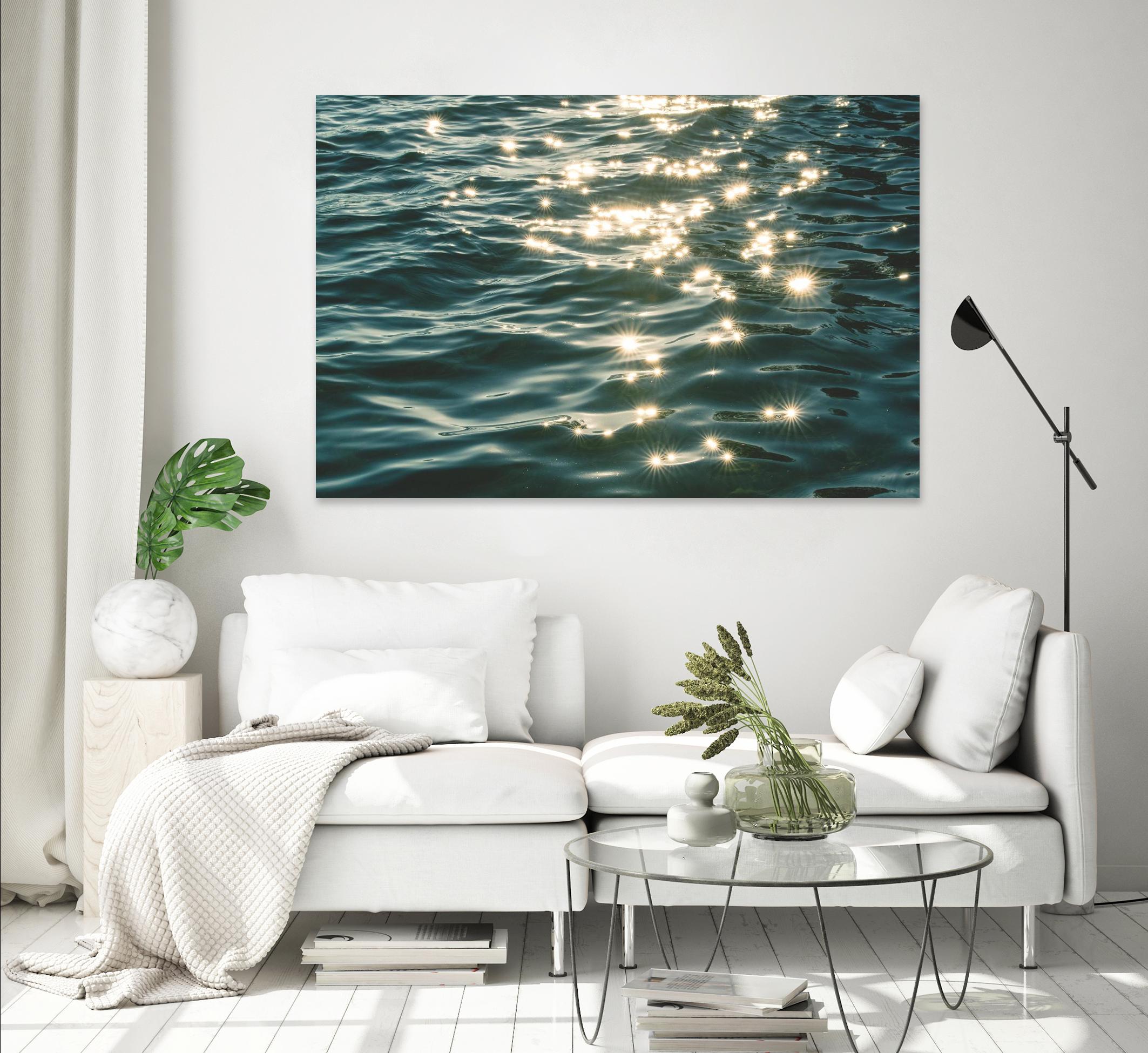 Sea sparkles by Pexels on GIANT ART - yellow sea scene