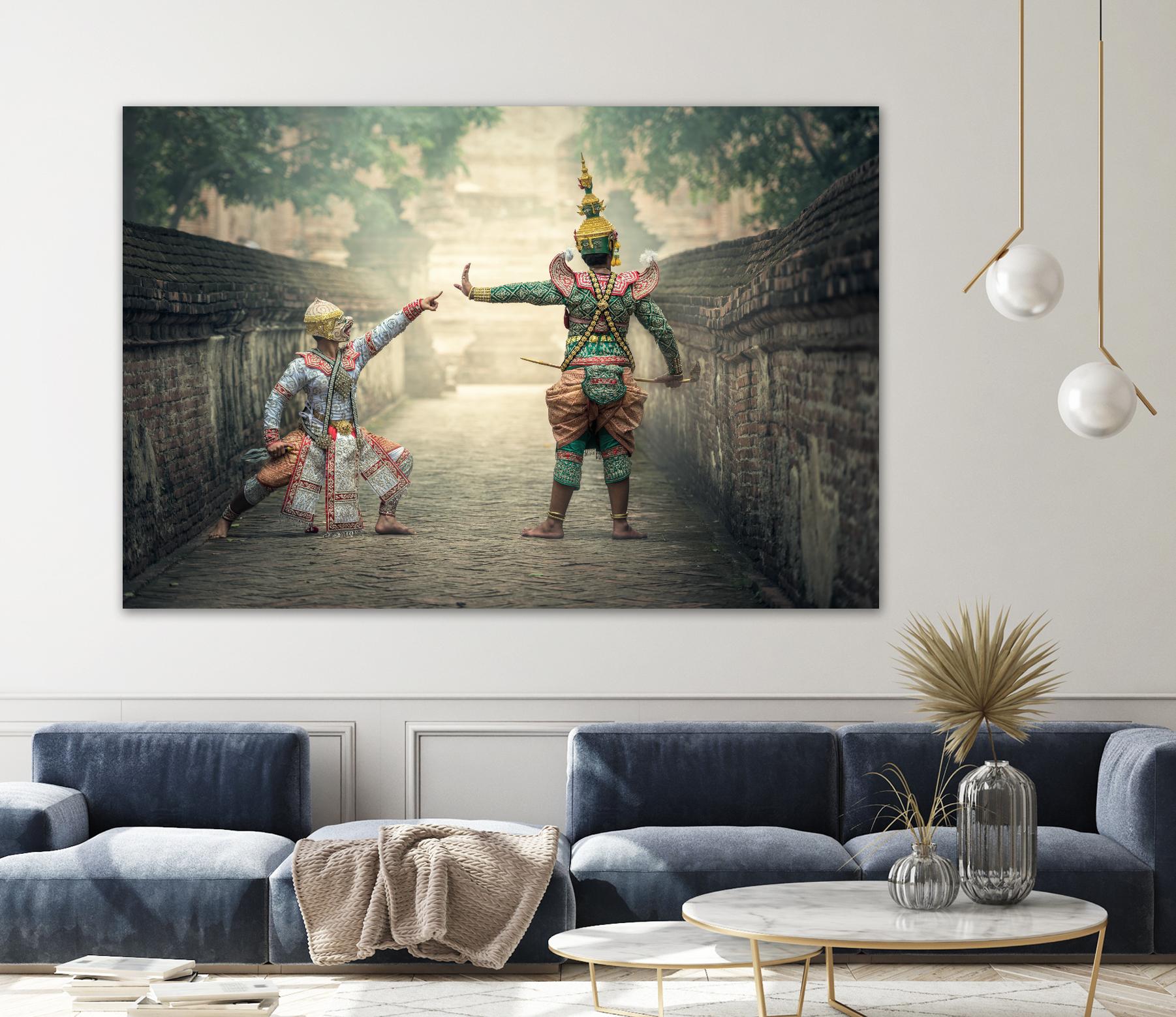 Traditionnal show by Pexels on GIANT ART - yellow leisure