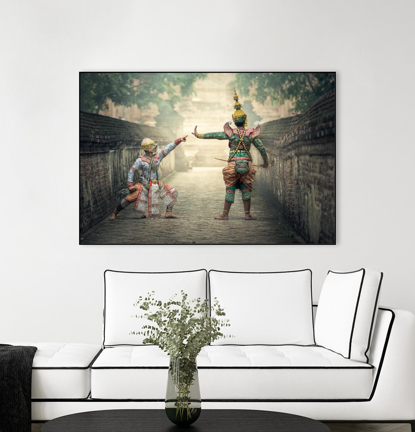 Traditionnal show by Pexels on GIANT ART - yellow leisure