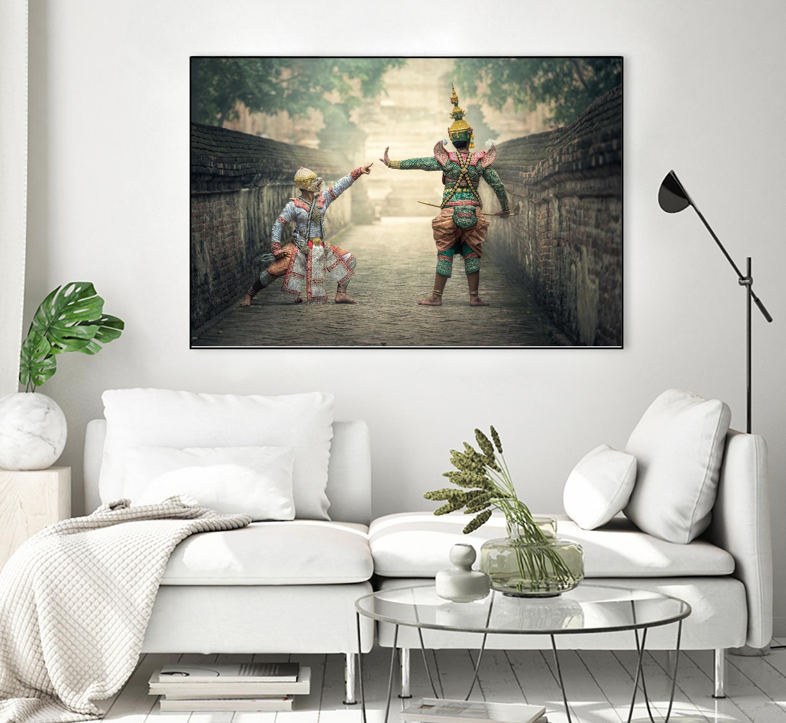 Traditionnal show by Pexels on GIANT ART - yellow leisure