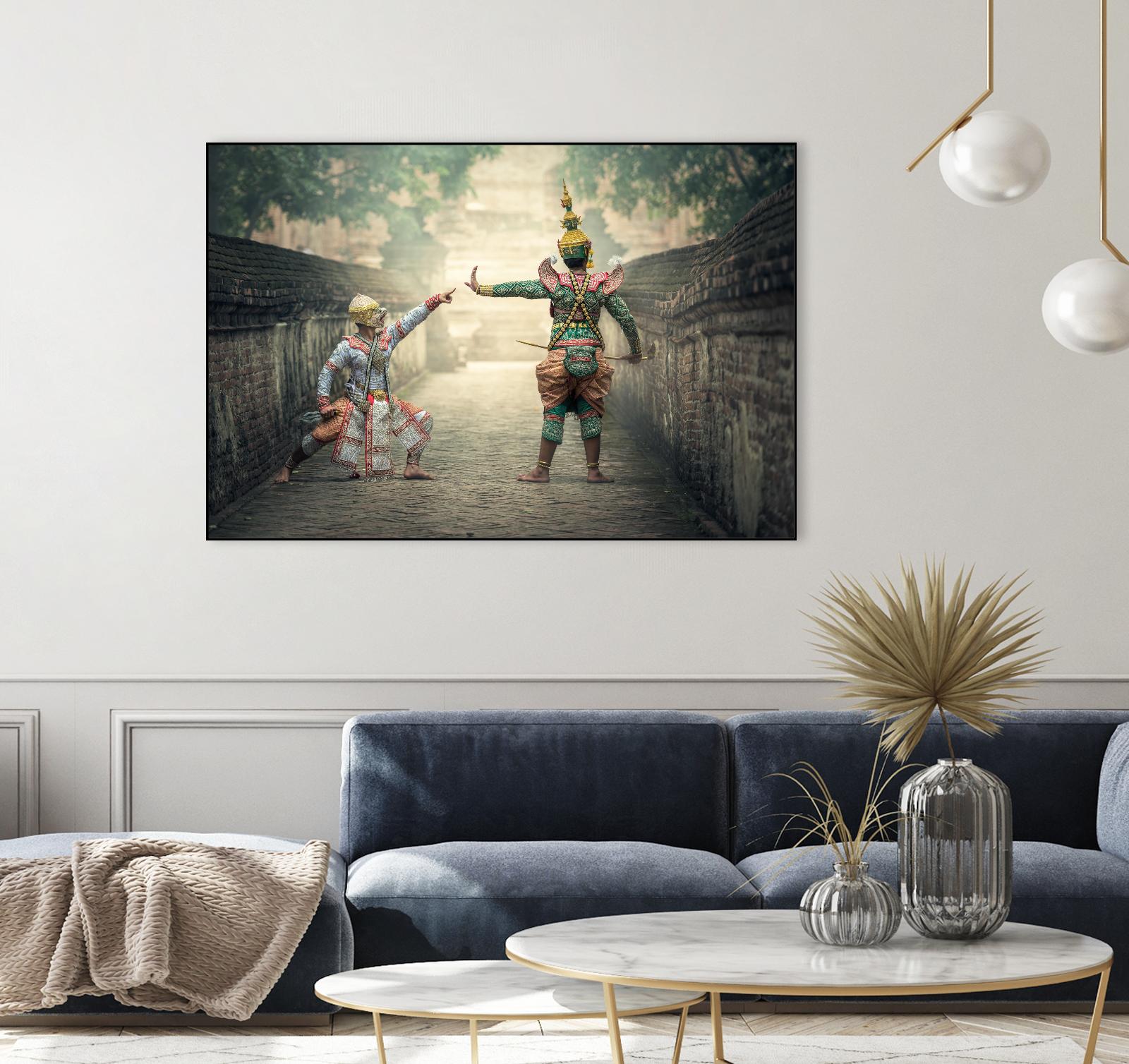 Traditionnal show by Pexels on GIANT ART - yellow leisure