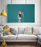 Boat by Pexels on GIANT ART - red photography boat