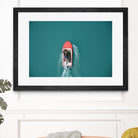 Boat by Pexels on GIANT ART - red photography boat