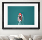 Boat by Pexels on GIANT ART - red photography boat