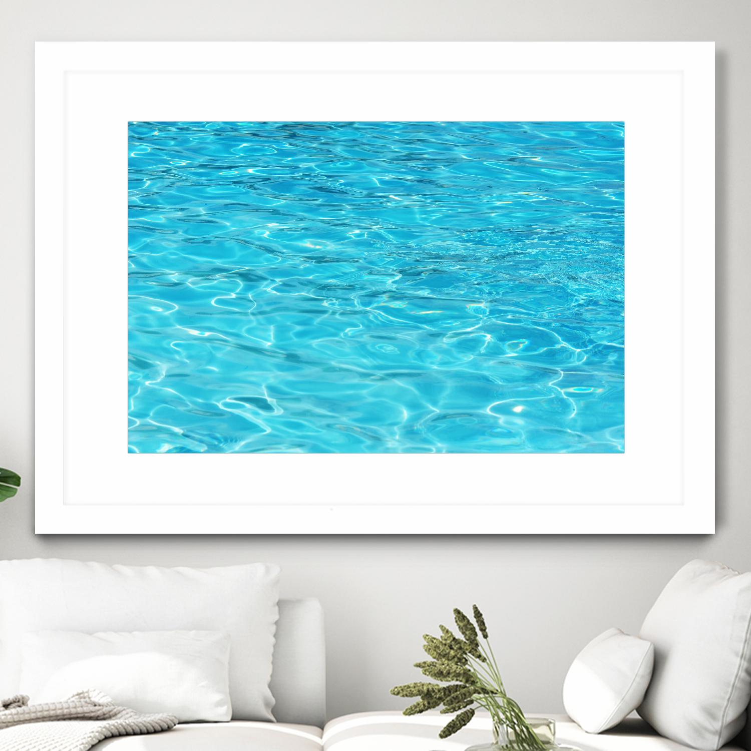 Pool by Pexels on GIANT ART - white leisure