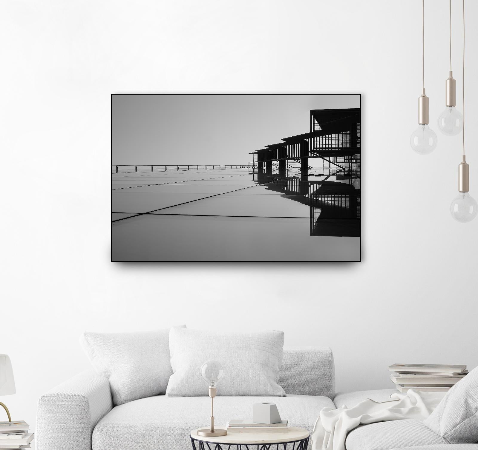 On the deck by Pexels on GIANT ART - white architectural