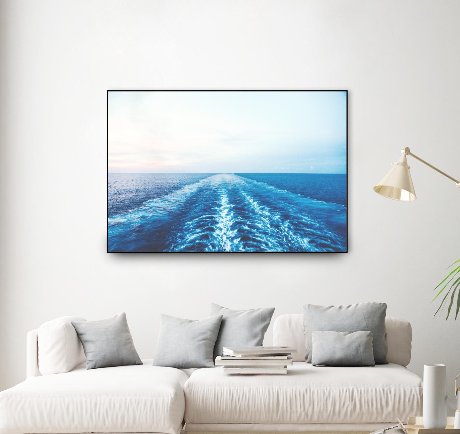 Sea trail by Pexels on GIANT ART - white sea scene