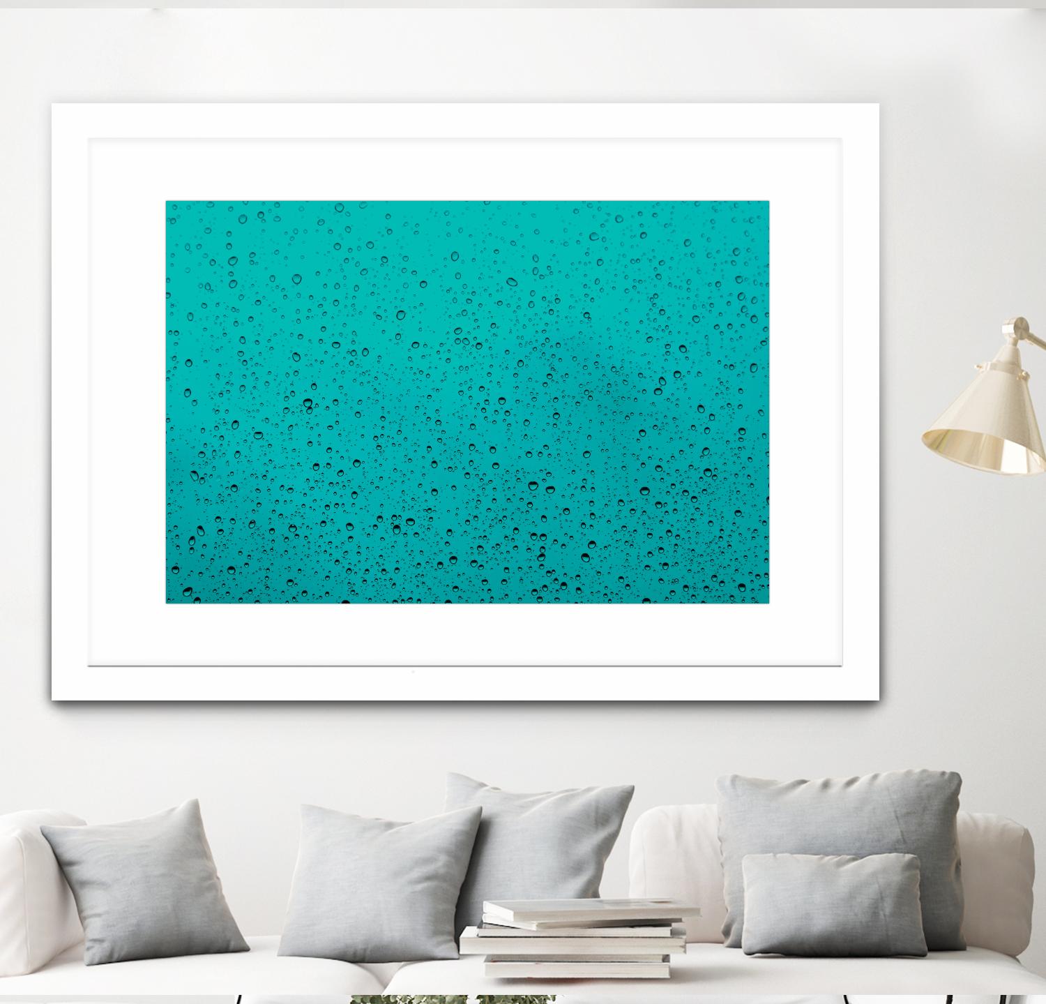 Waterdrops by Pexels on GIANT ART - black everyday life