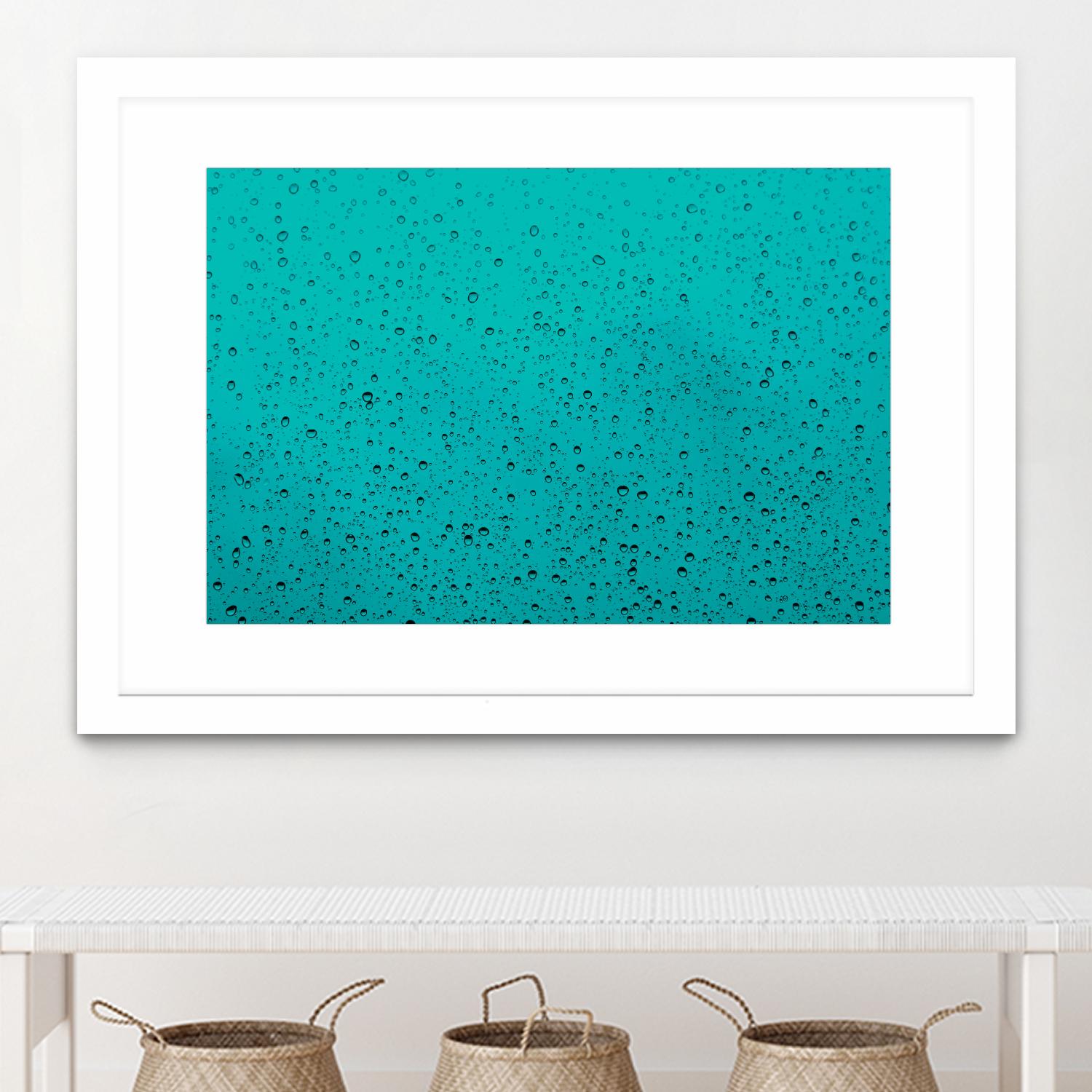 Waterdrops by Pexels on GIANT ART - black everyday life