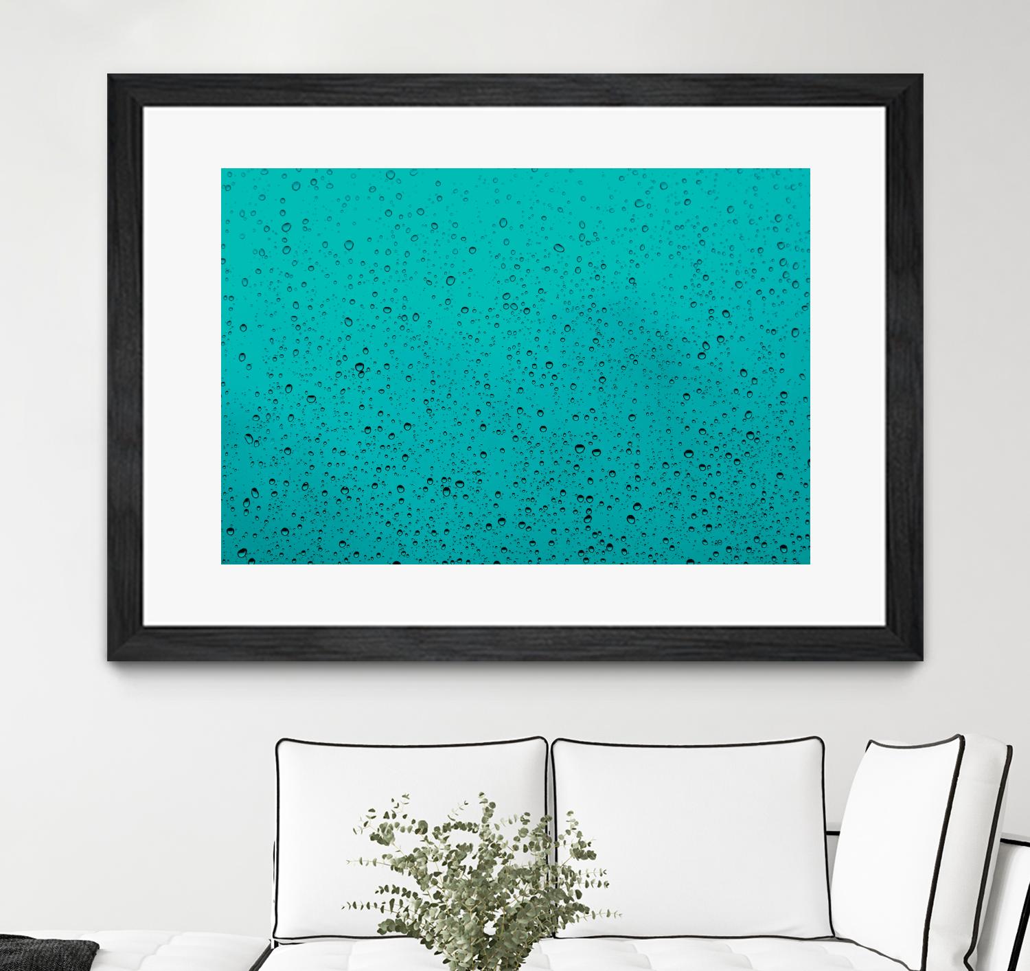 Waterdrops by Pexels on GIANT ART - black everyday life