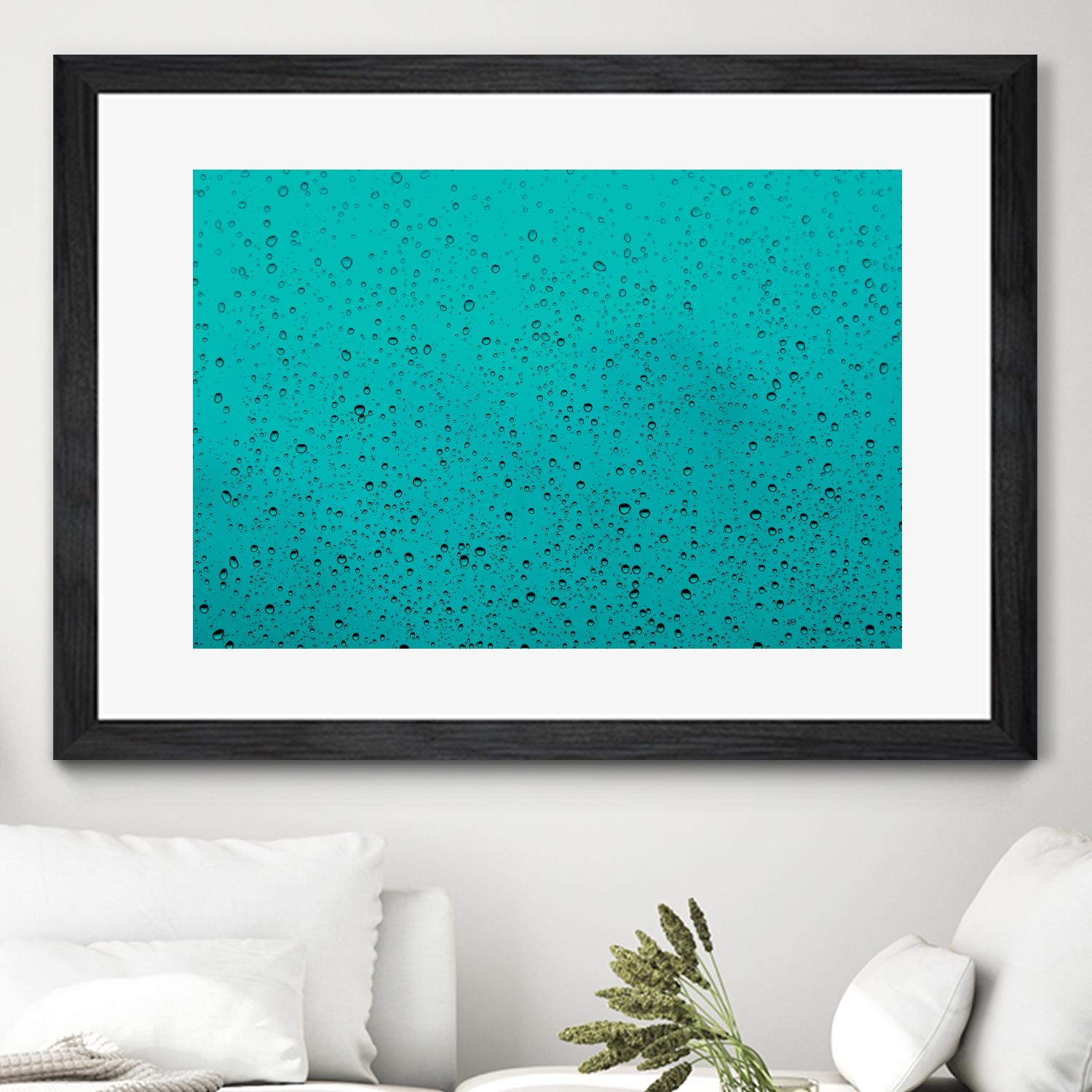 Waterdrops by Pexels on GIANT ART - black everyday life