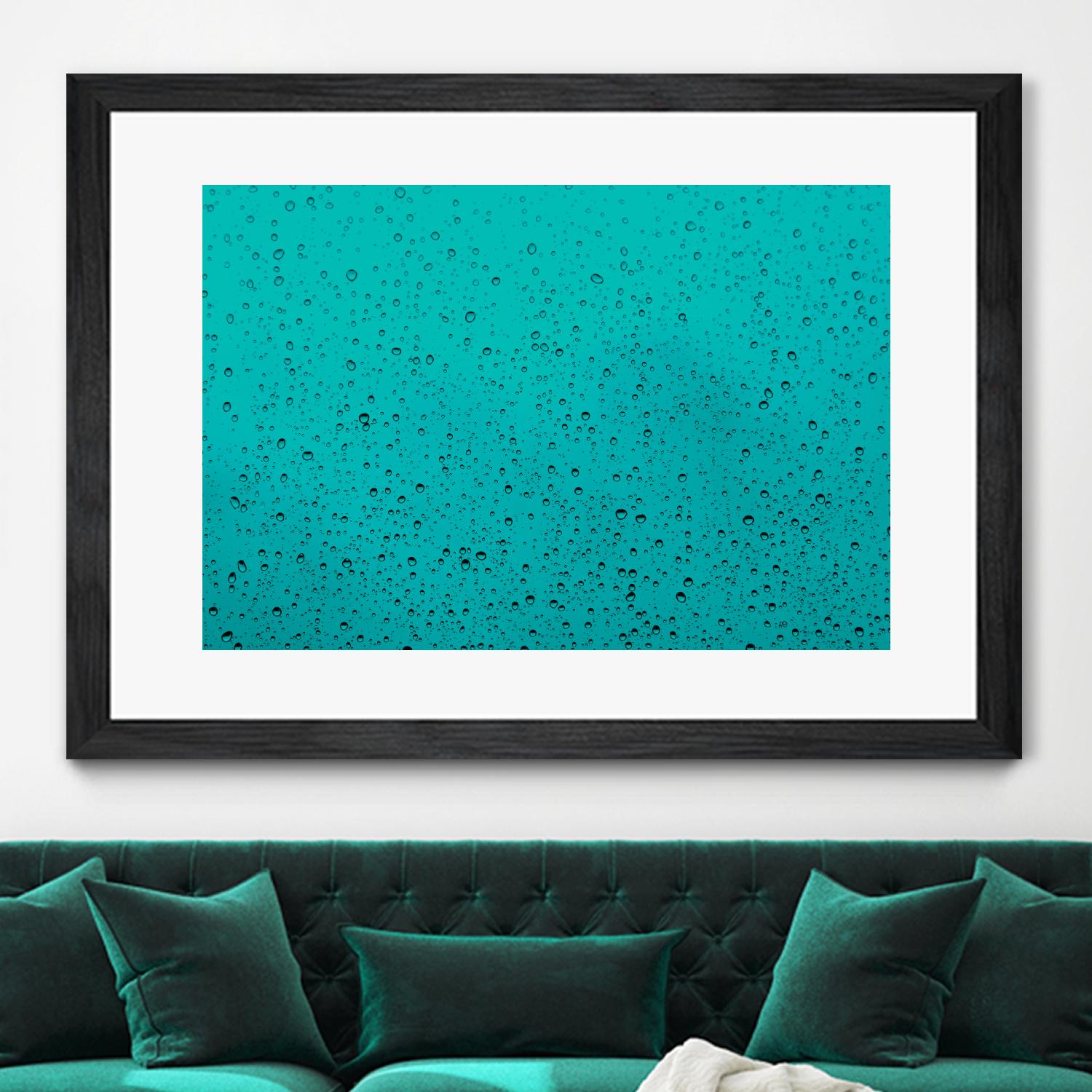 Waterdrops by Pexels on GIANT ART - black everyday life