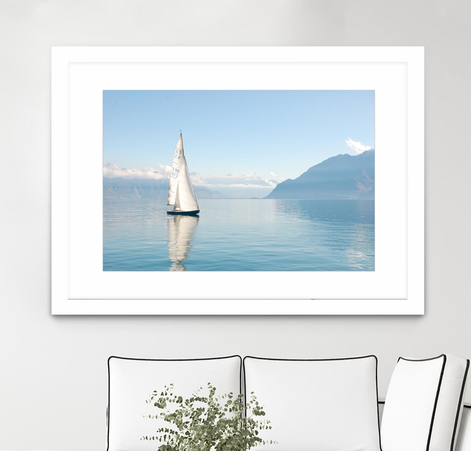 Sailing Ship by Pexels on GIANT ART - white nautical