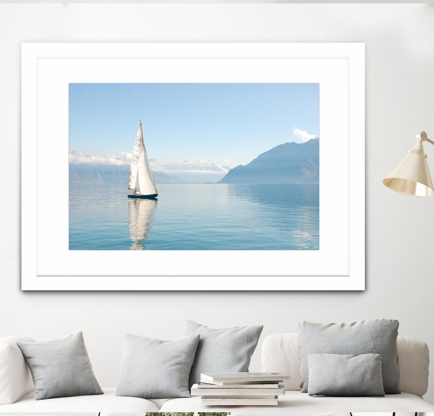 Sailing Ship by Pexels on GIANT ART - white nautical